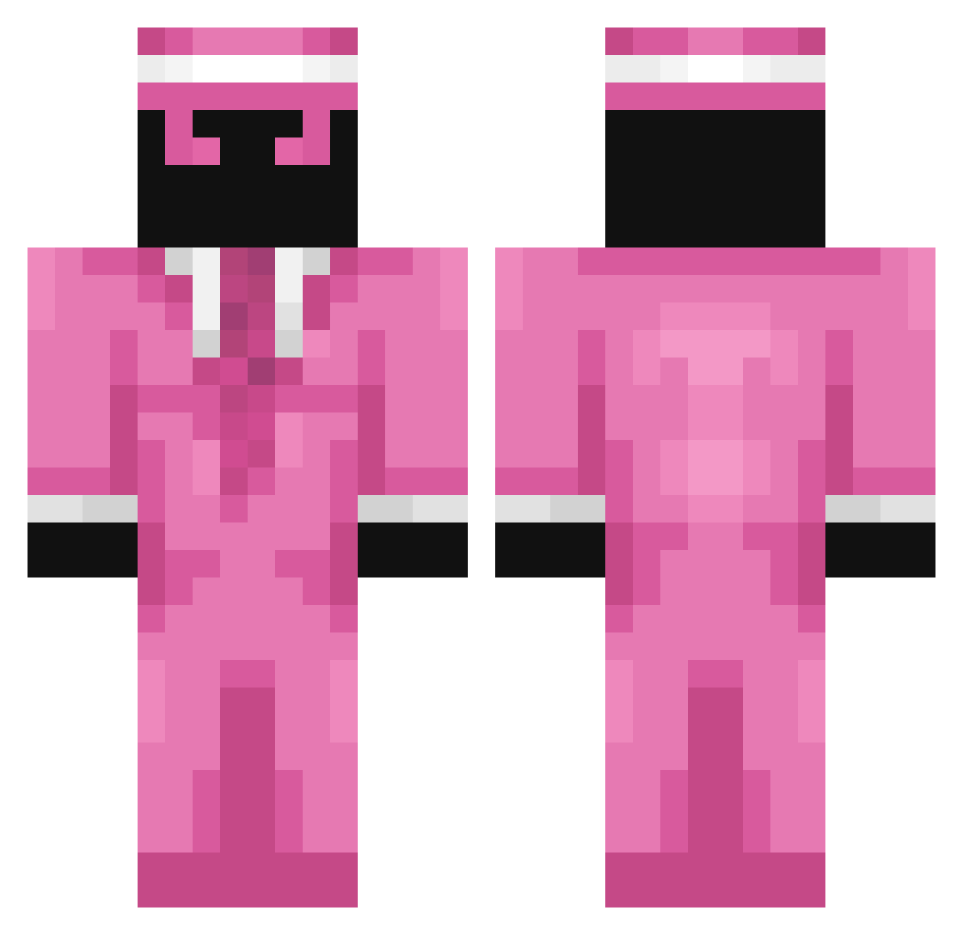 Synox76000 Minecraft skin, front and back view
