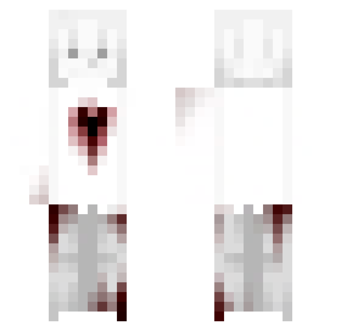 Stuss_bsd Minecraft skin, front and back view