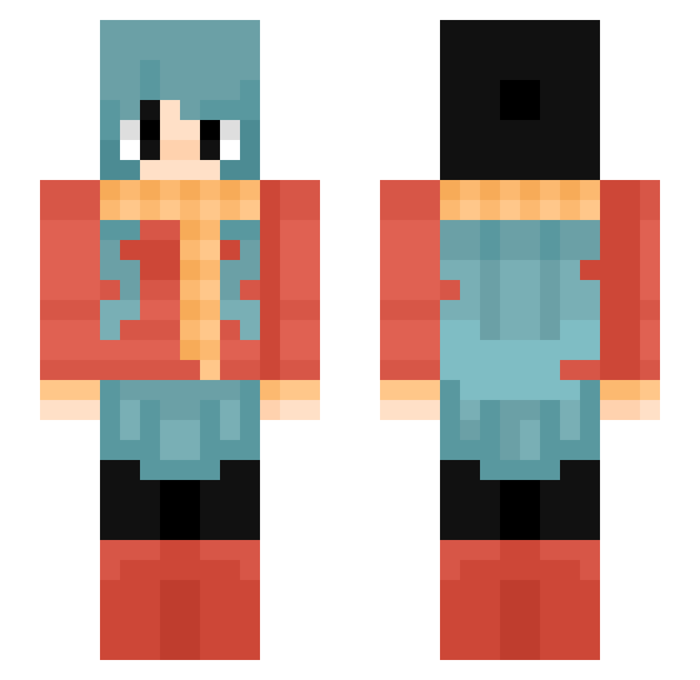 S_Rok_L Minecraft skin, front and back view