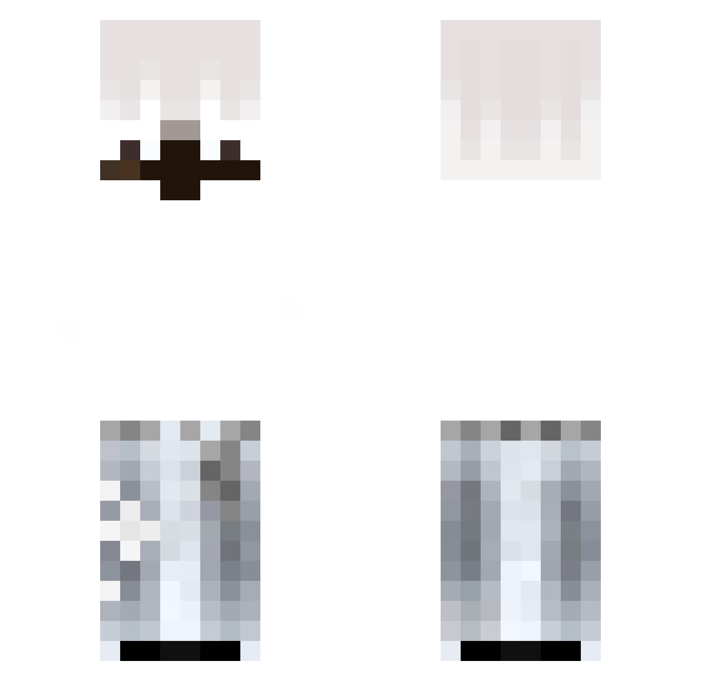 Y0ung_Maj0r Minecraft skin, front and back view