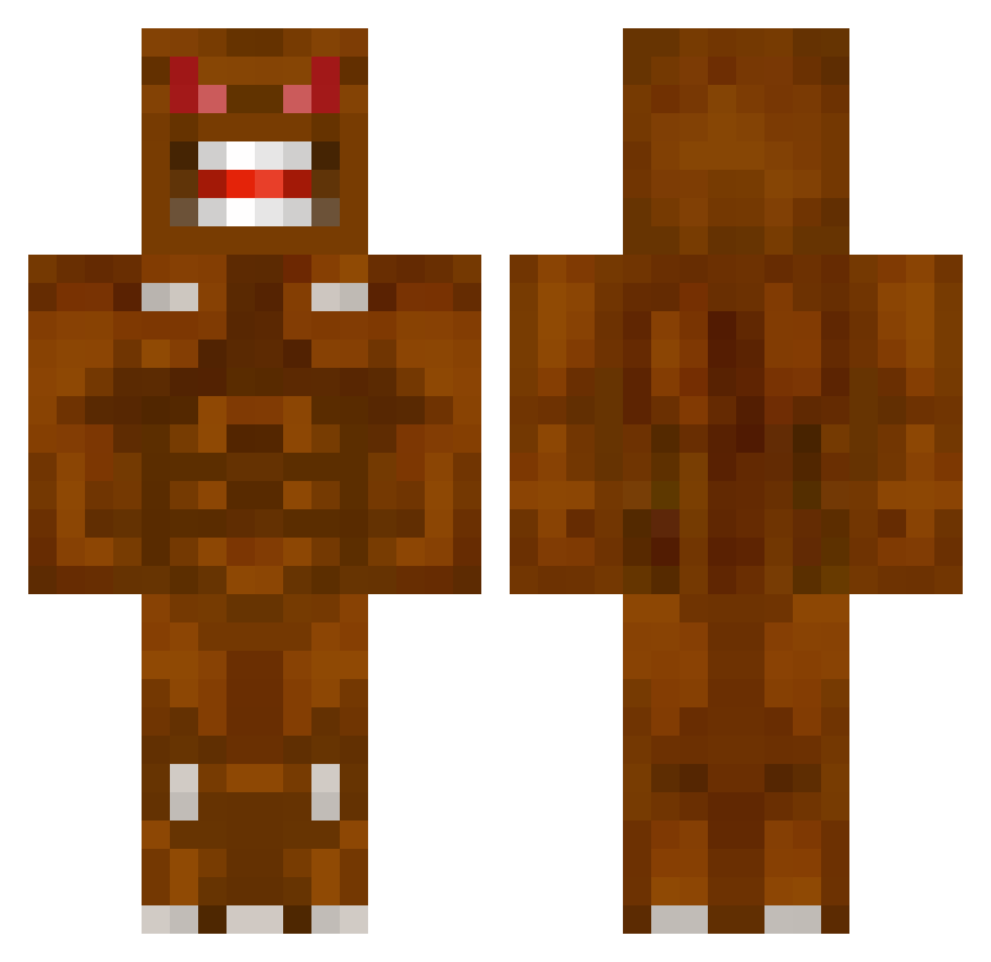 sanctus_ignis Minecraft skin, front and back view