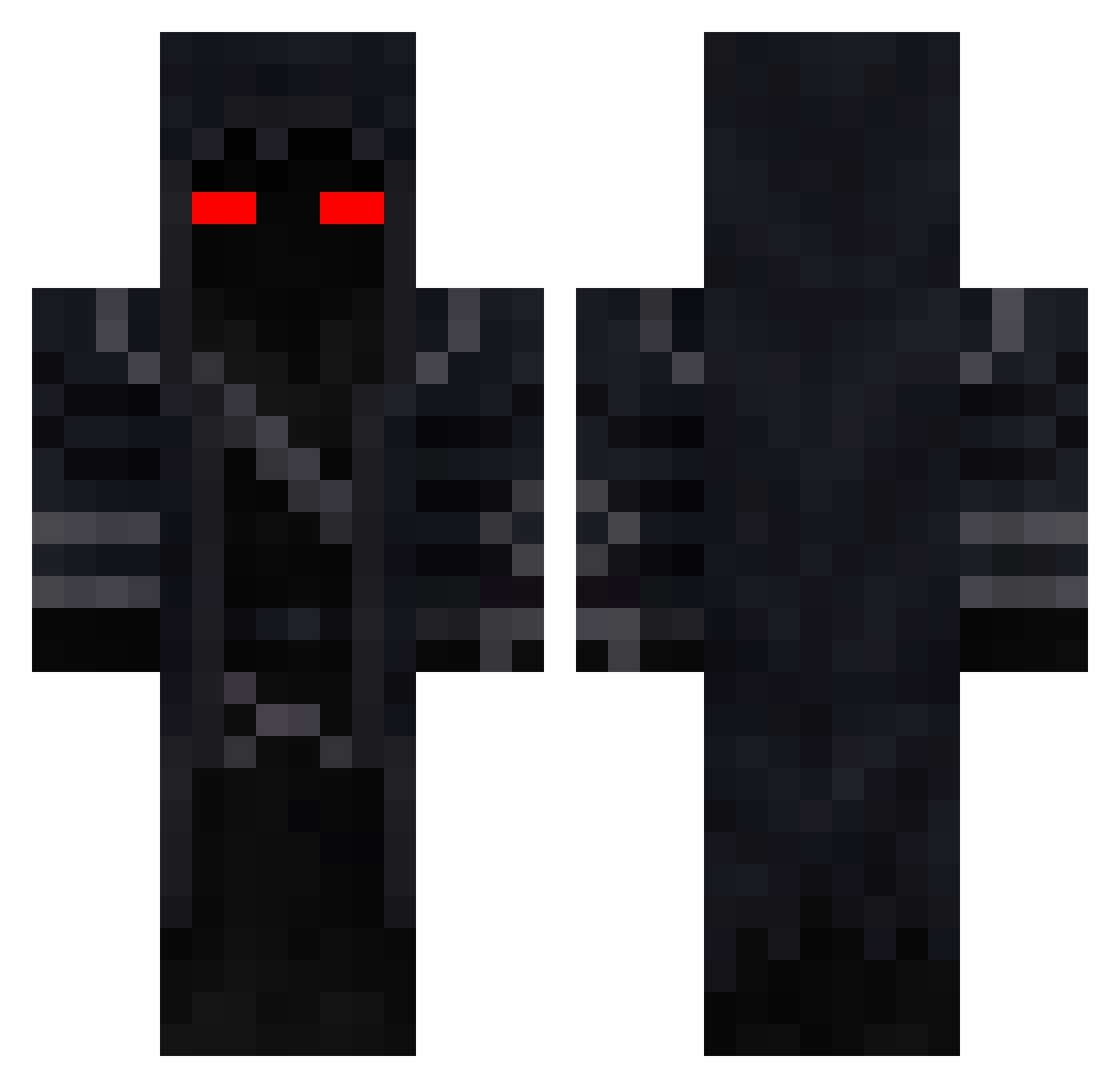 rapz_sug_pvpOG Minecraft skin, front and back view