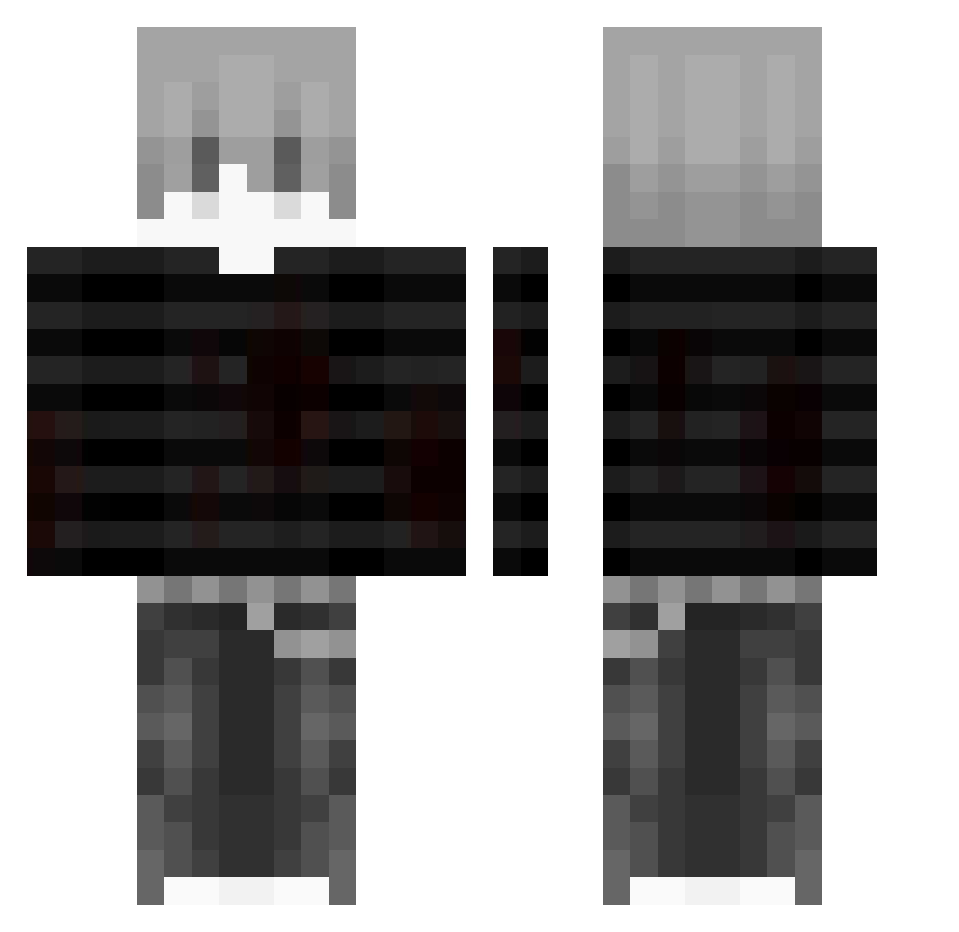 yirah_69 Minecraft skin, front and back view
