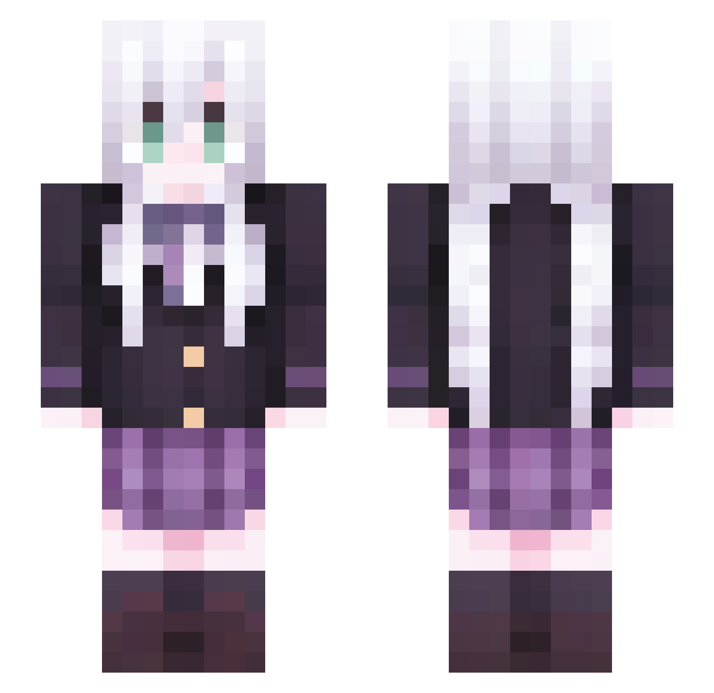 __GroxMC__ Minecraft skin, front and back view