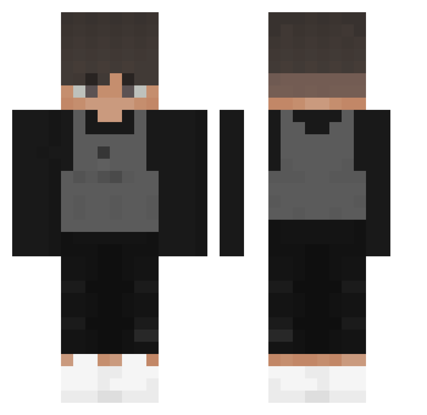 _Fastsozial_ Minecraft skin, front and back view