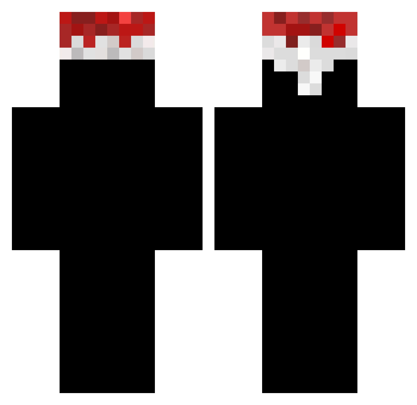 Stainyzz Minecraft skin, front and back view
