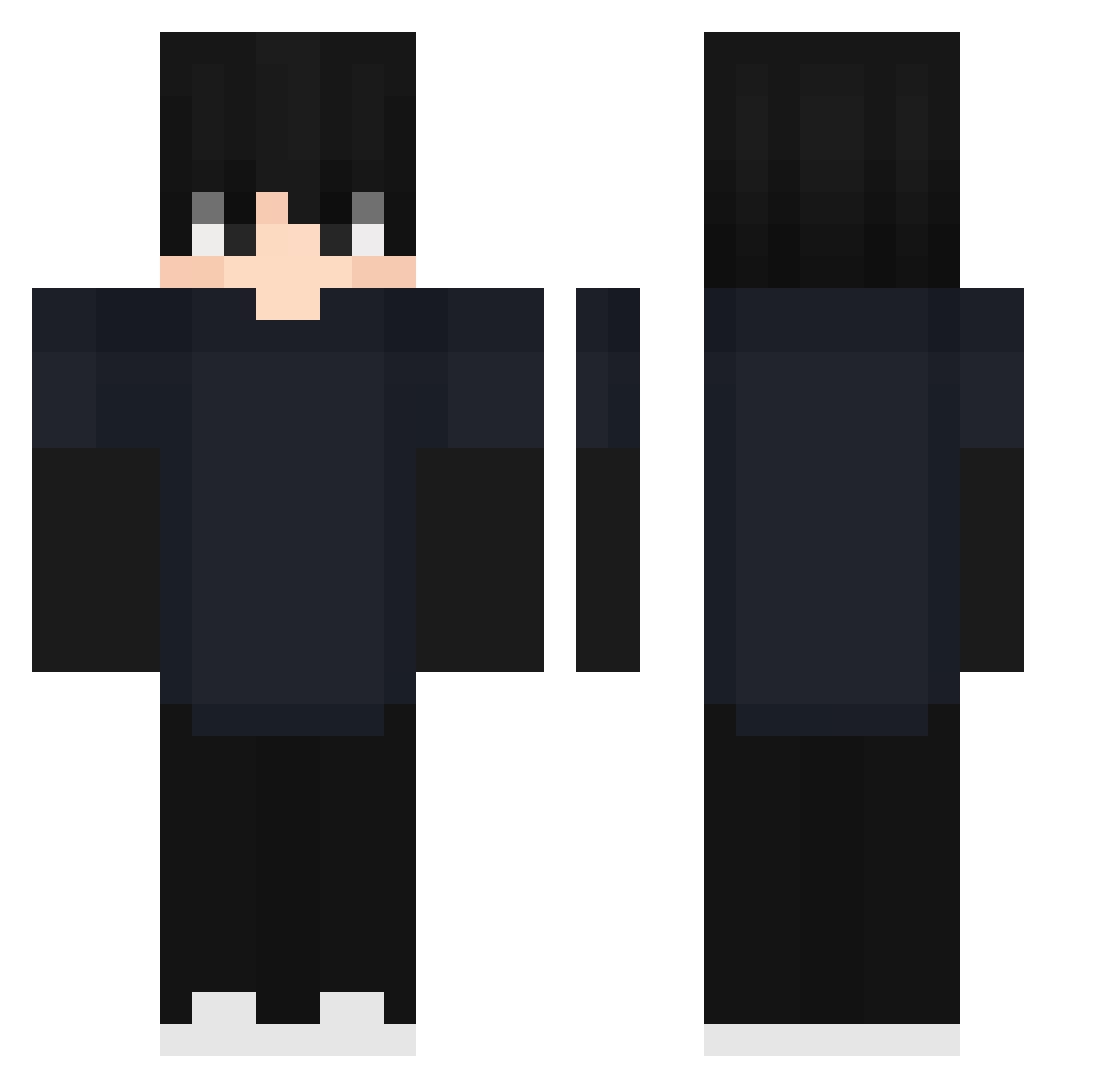 qrim_123 Minecraft skin, front and back view