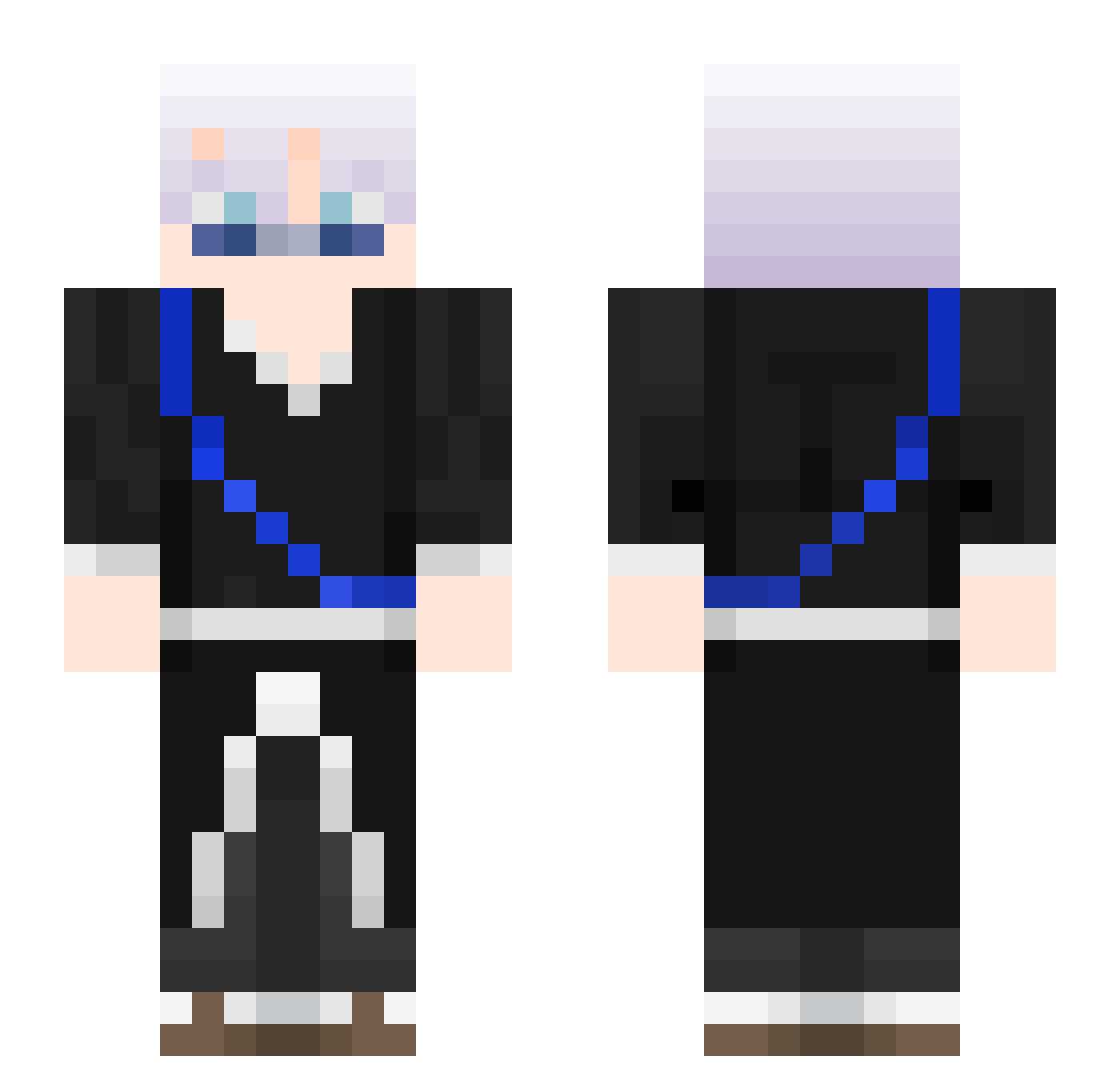 satoru551 Minecraft skin, front and back view