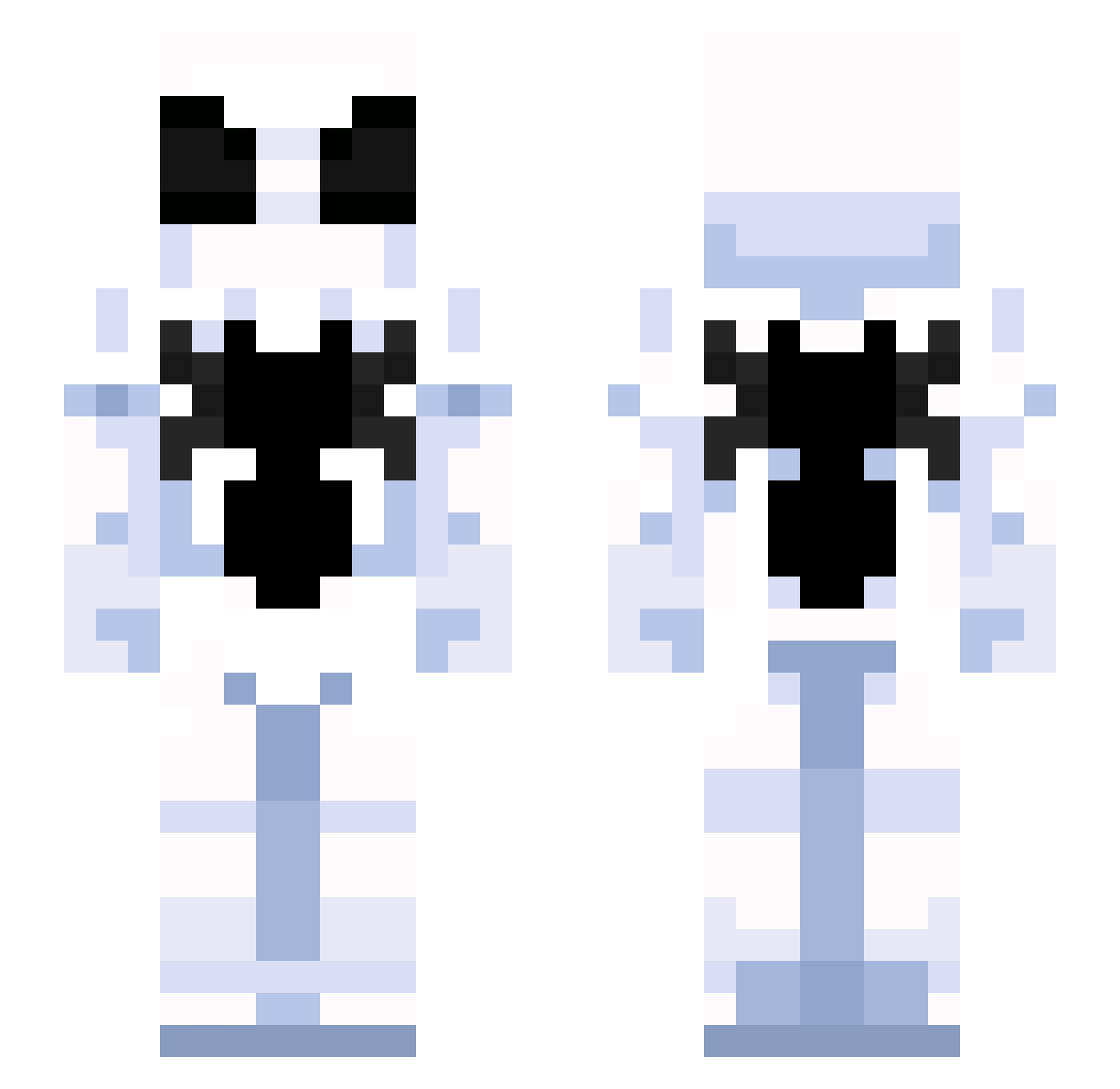 jasiek_piwnica Minecraft skin, front and back view