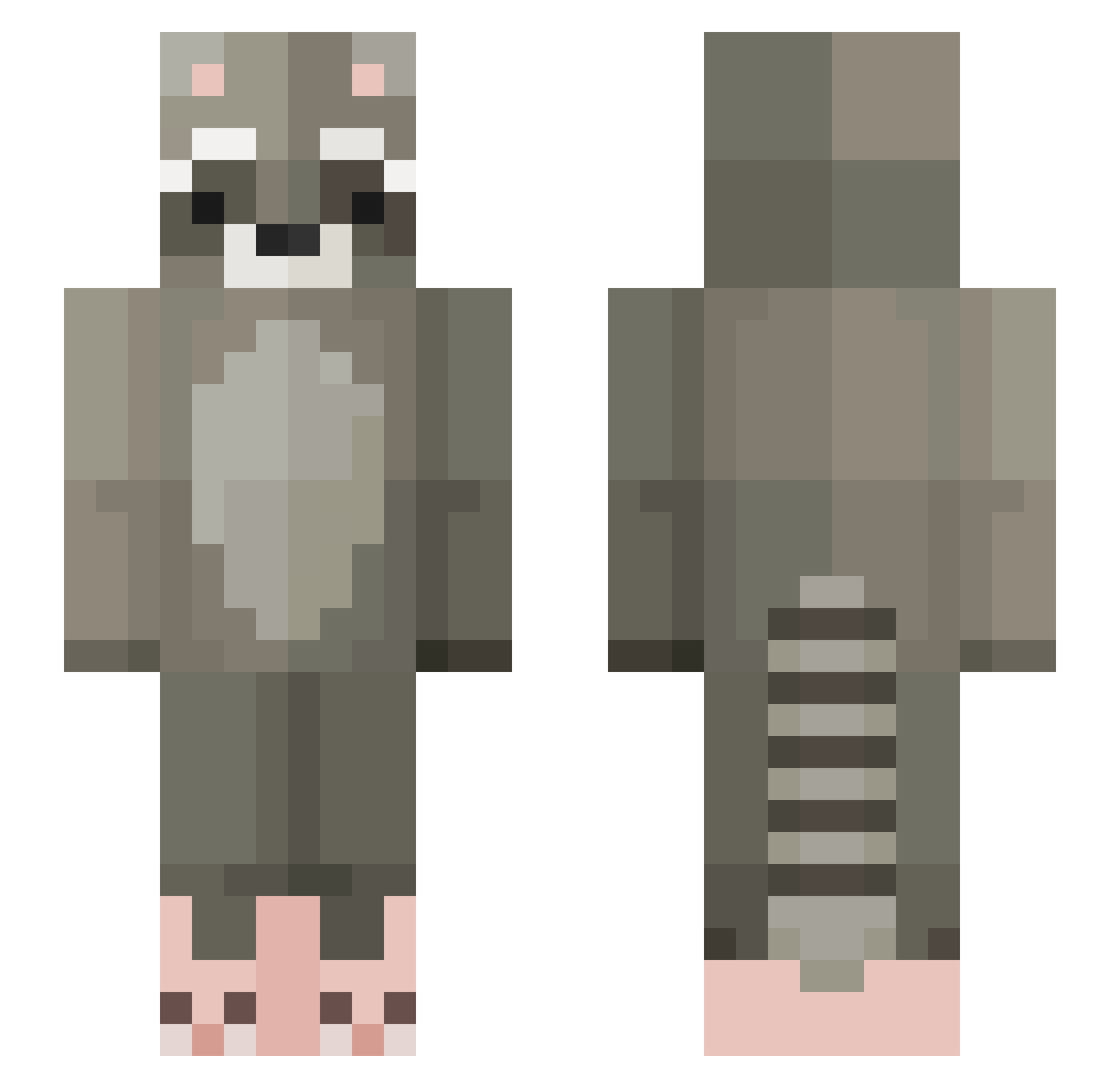 robinn_1312 Minecraft skin, front and back view