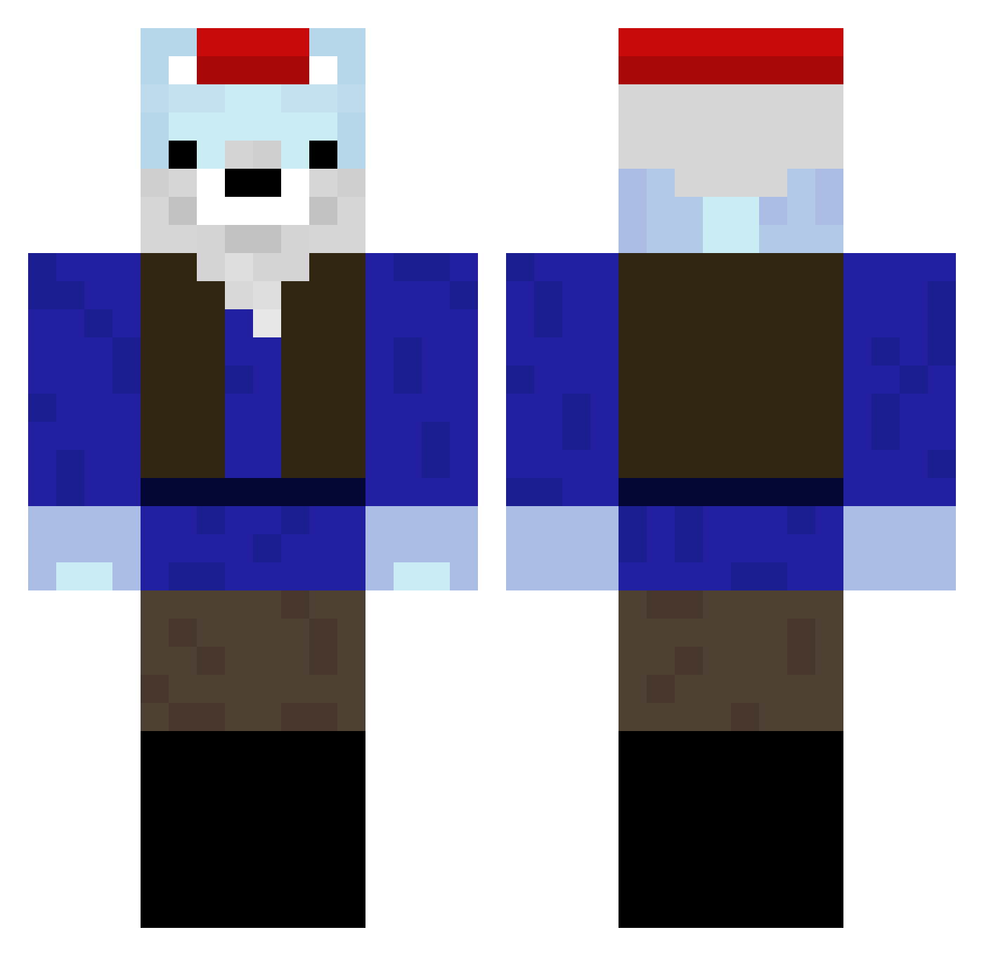 tf7_ Minecraft skin, front and back view