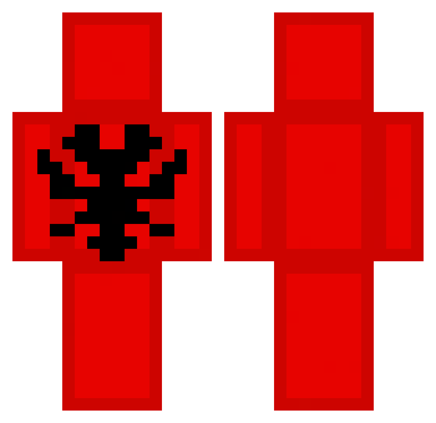jojothejo Minecraft skin, front and back view