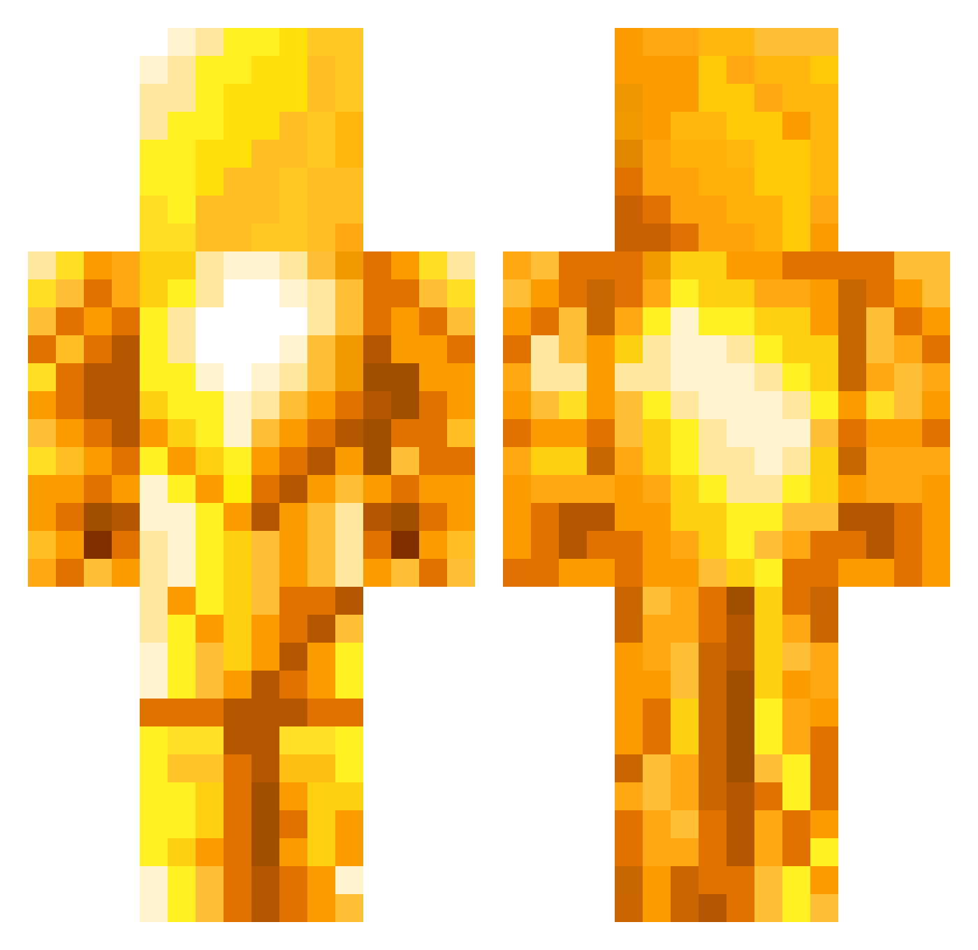 skylenders1 Minecraft skin, front and back view