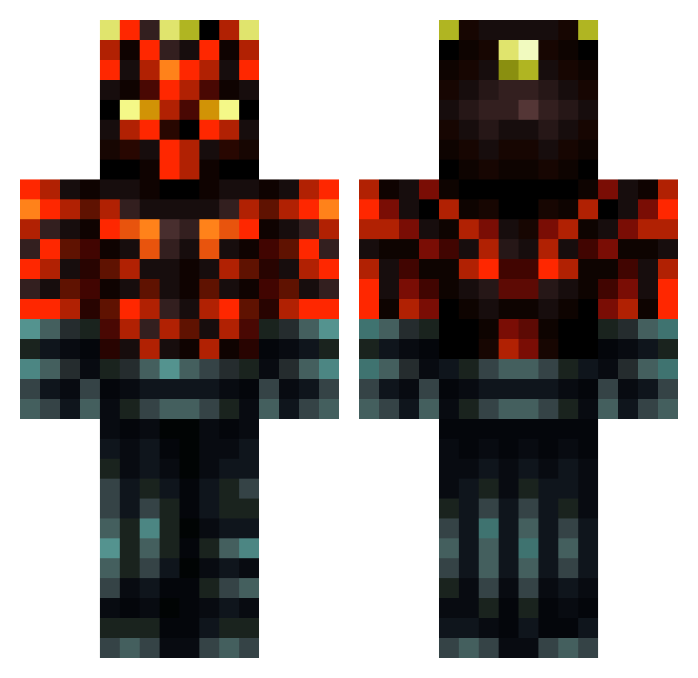 cola57_dg Minecraft skin, front and back view