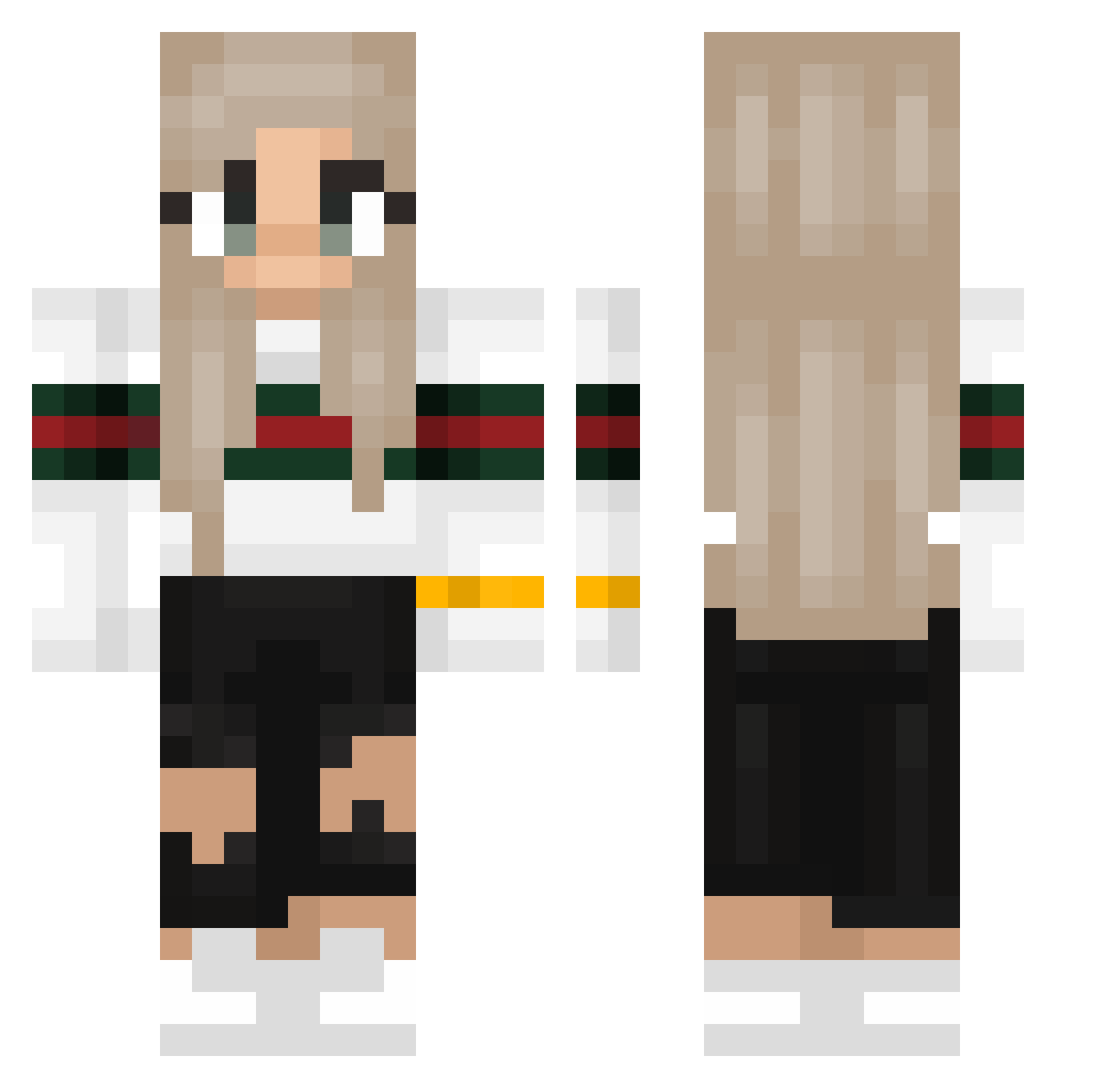 MrLauch_ Minecraft skin, front and back view
