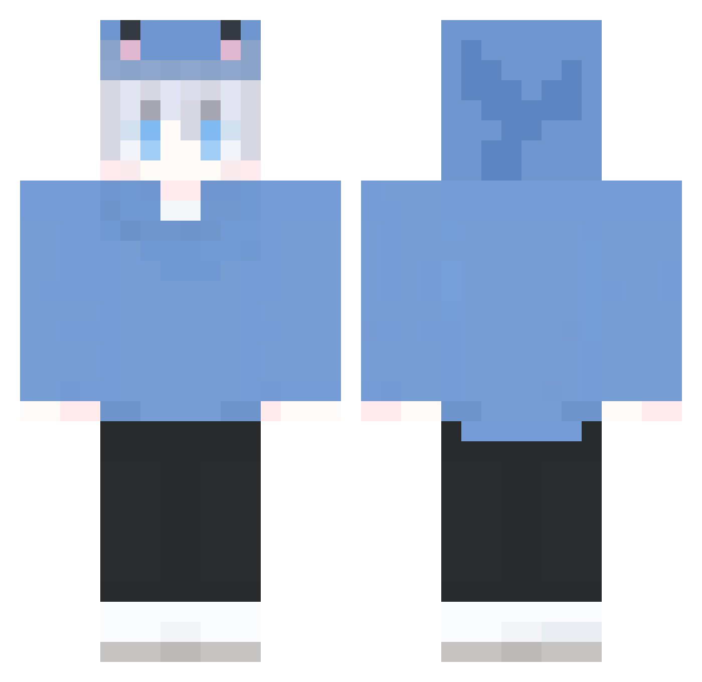 whale_meat_ Minecraft skin, front and back view