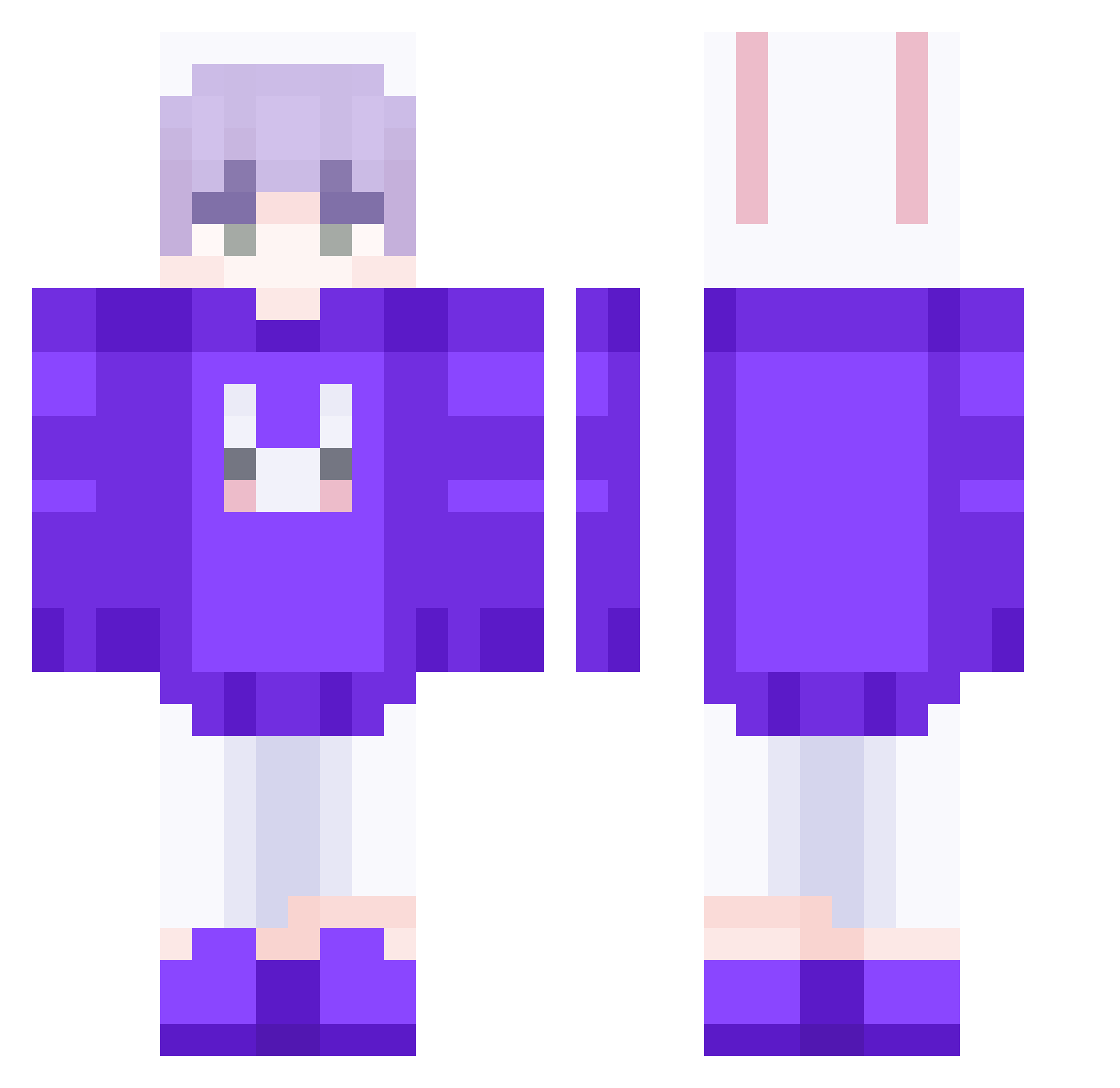 moussemaracuja - rabbit ears Minecraft skin