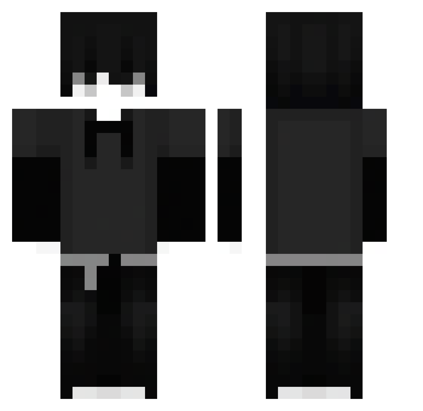 HAO_0306 Minecraft skin, front and back view