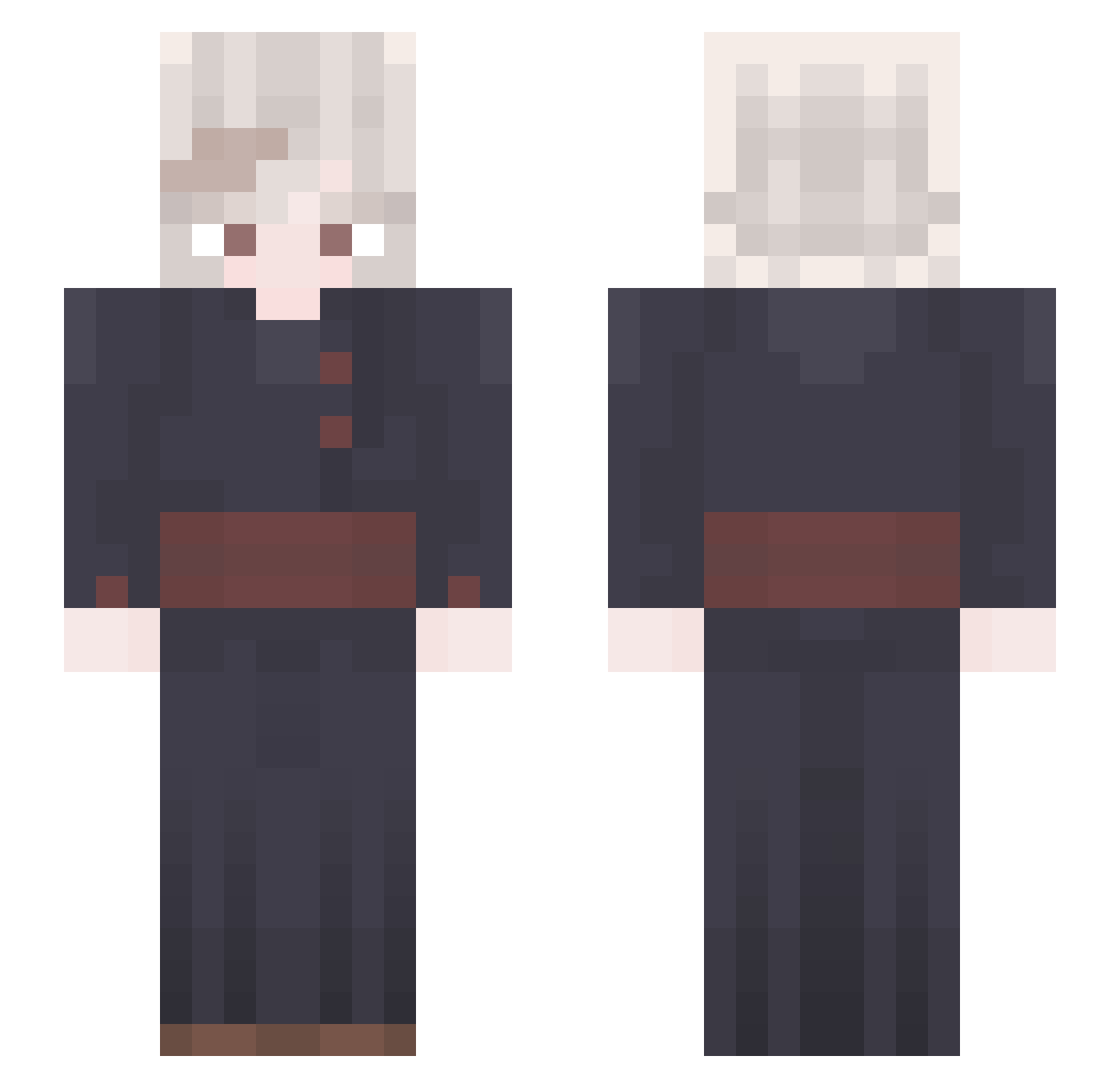 ByteSizeLyt Minecraft skin, front and back view