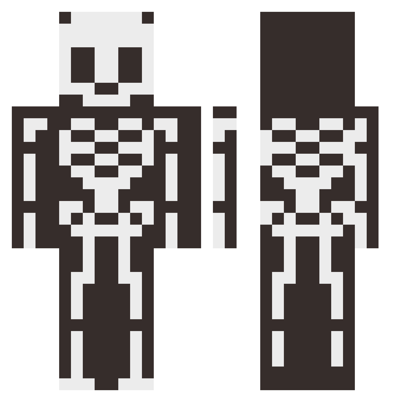 Mac_Cheese3 Minecraft skin, front and back view