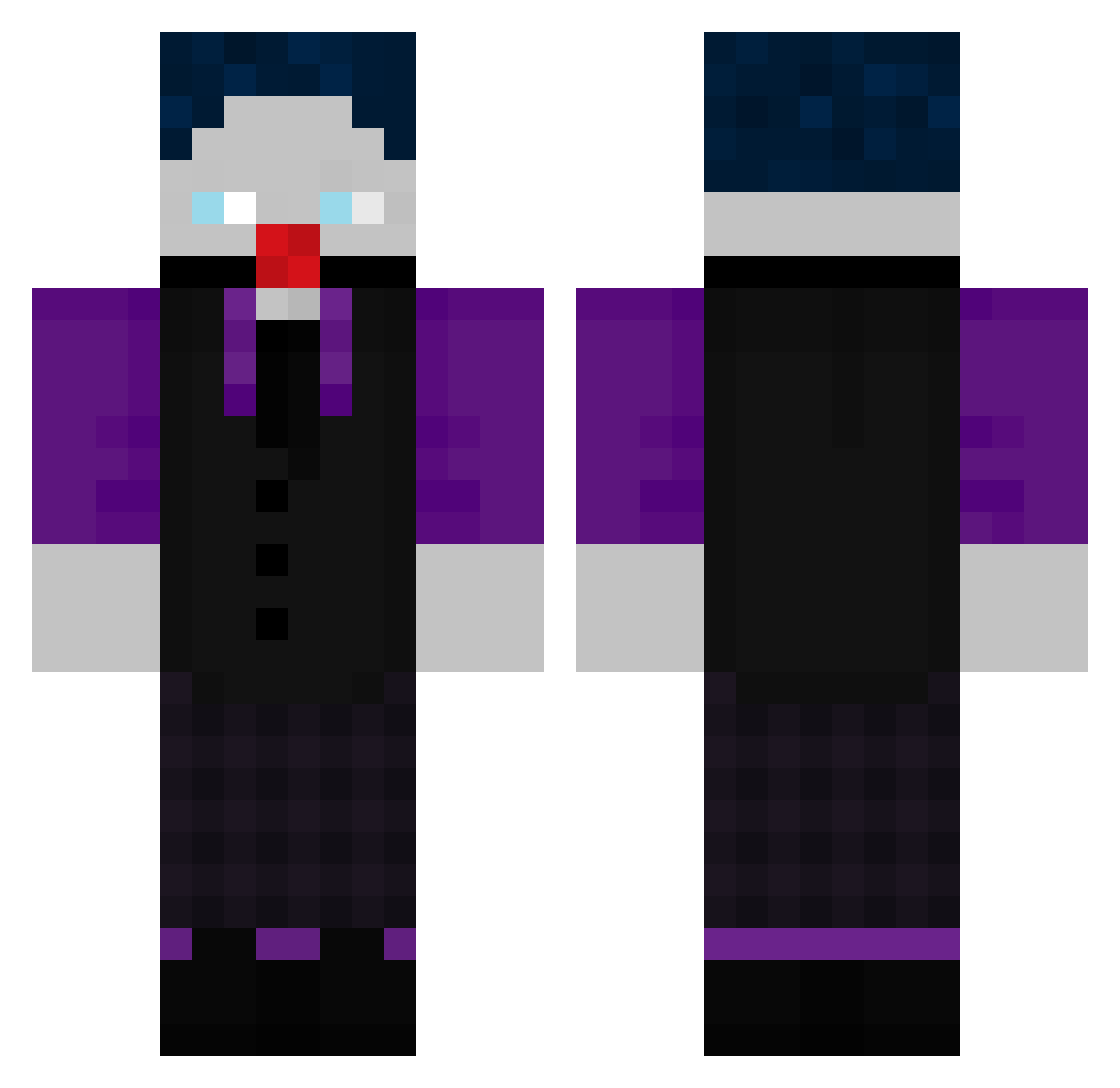 jonasschaefer Minecraft skin, front and back view