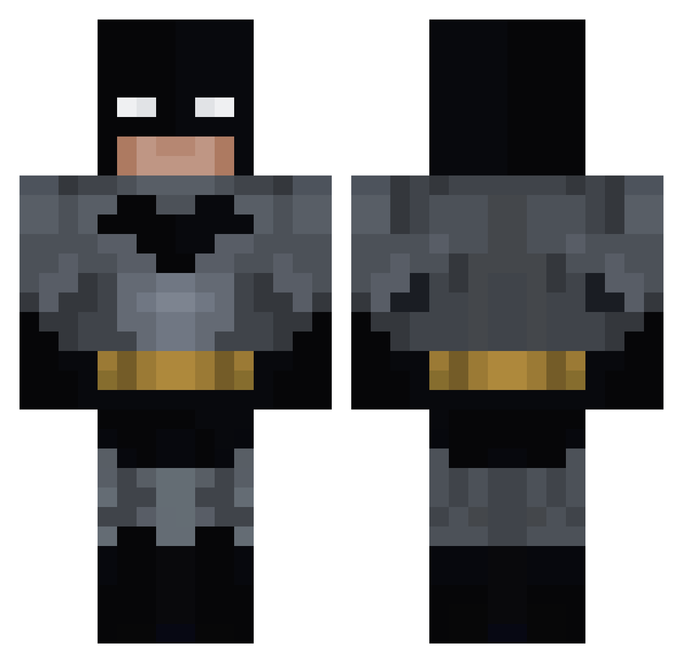 YolOTalO Minecraft skin, front and back view
