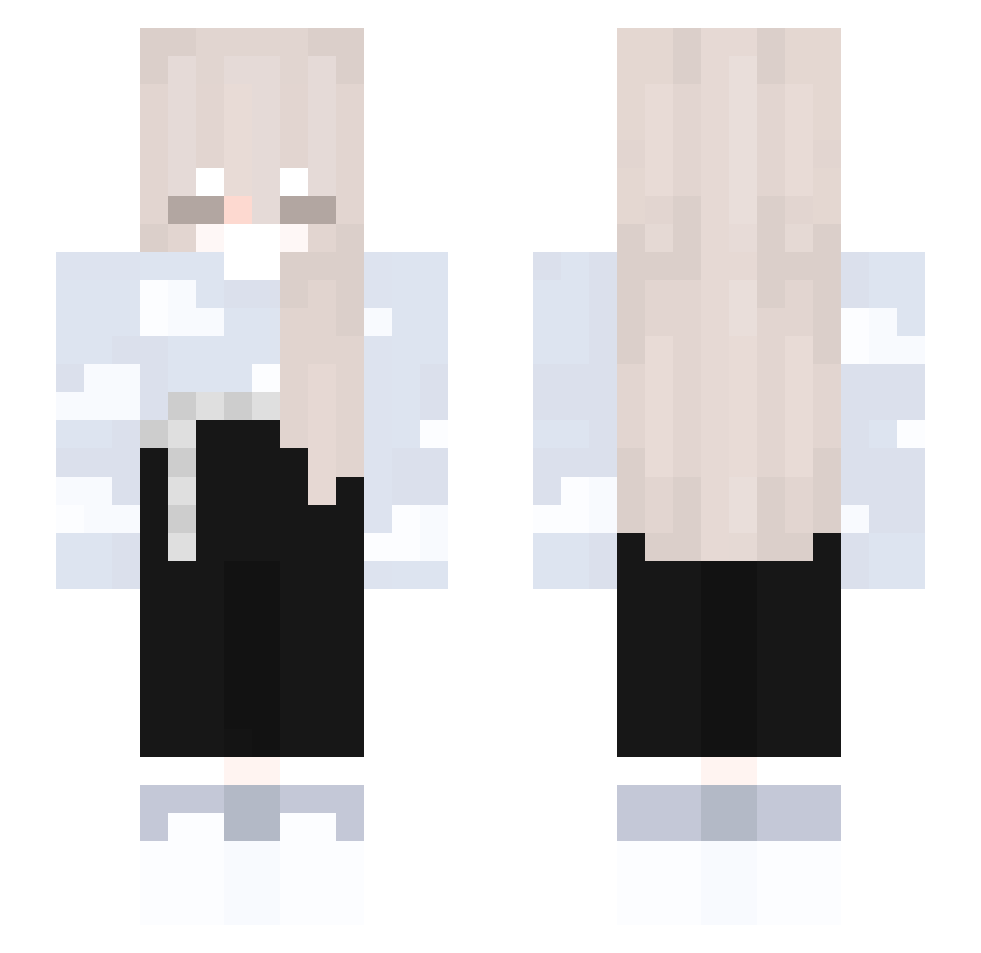 turkishhdelightt Minecraft skin, front and back view
