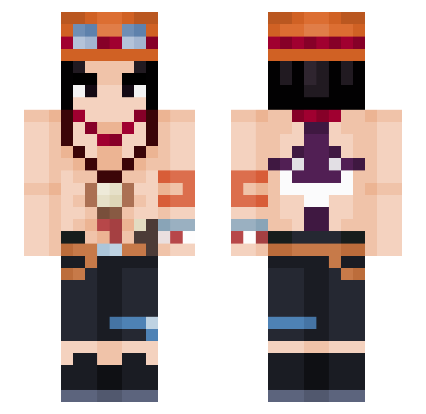 Alanyou6 - portgas d ace Minecraft skin