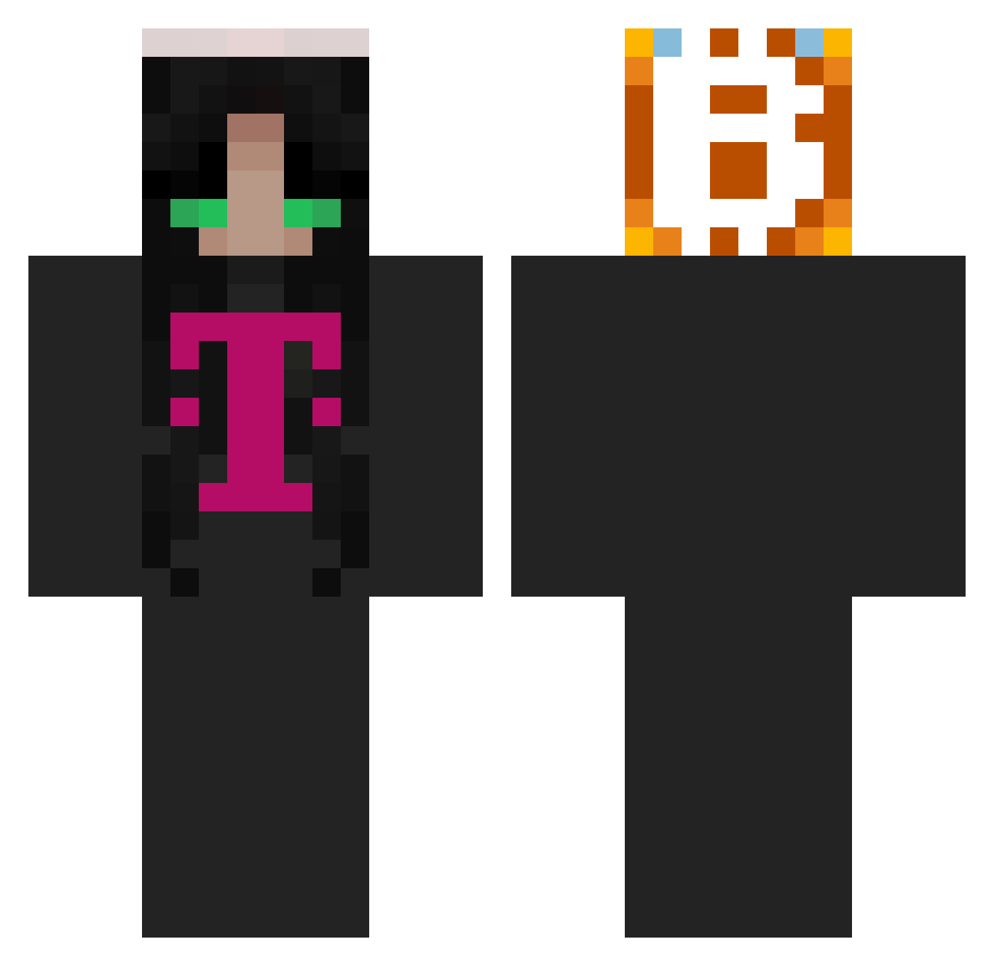 Carolyn - bitcoin Minecraft skin