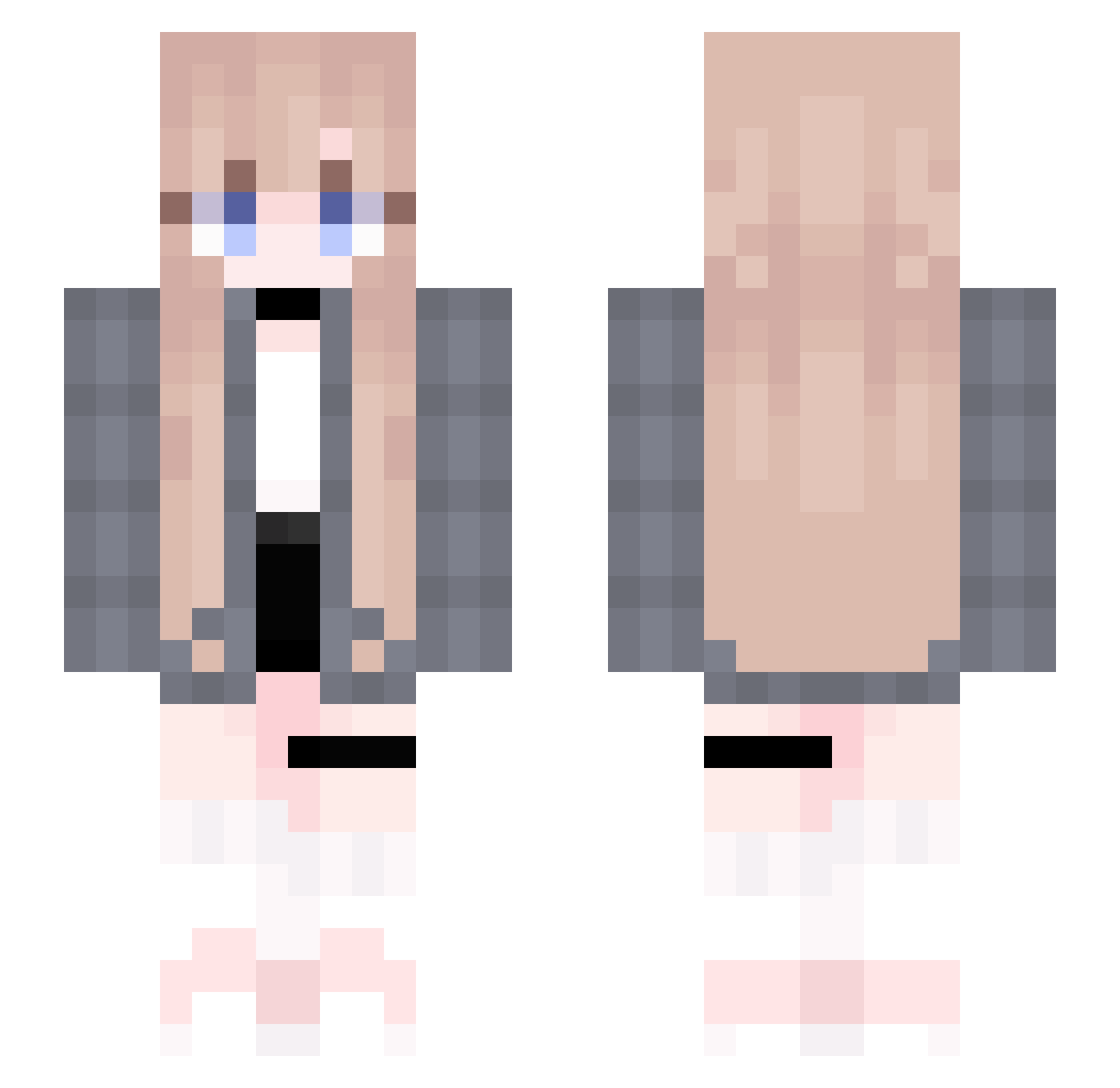 italianbmt Minecraft skin, front and back view