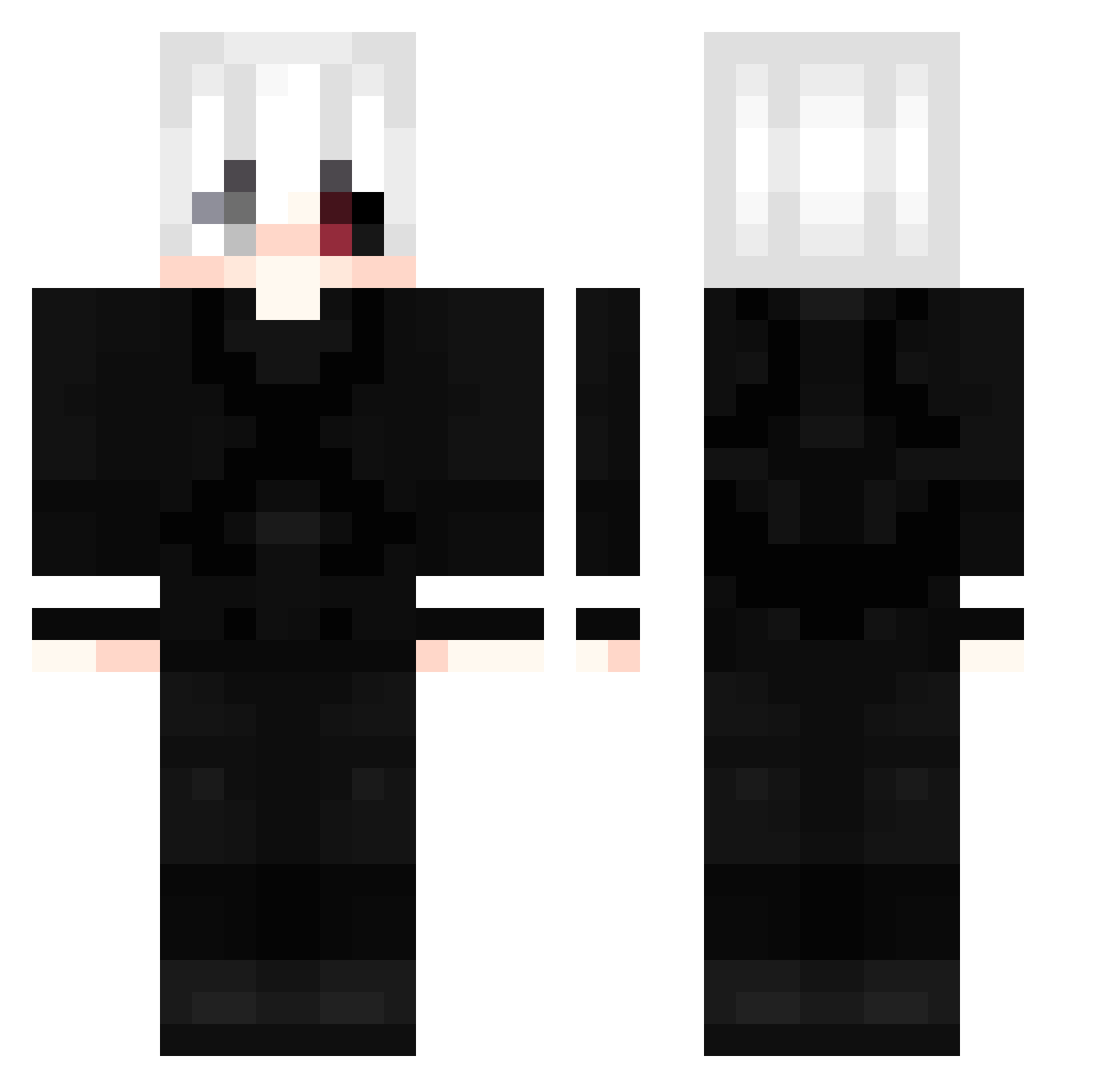 Dynamoo__ Minecraft skin, front and back view