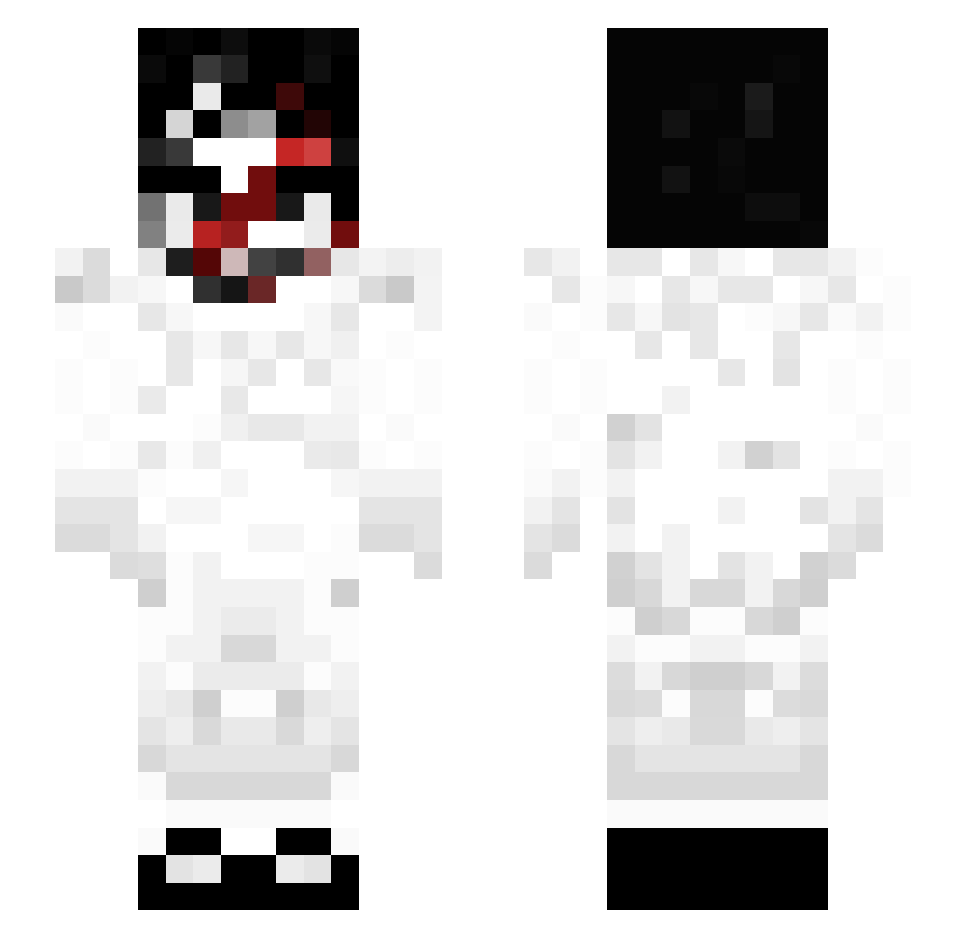 joissoswaggy Minecraft skin, front and back view