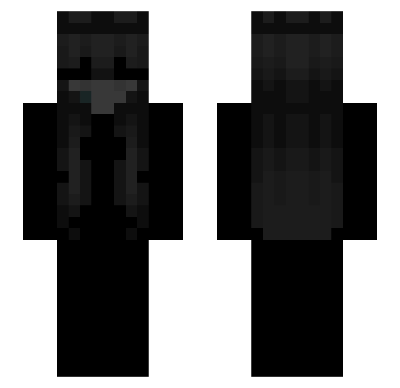 simplysytoo Minecraft skin, front and back view