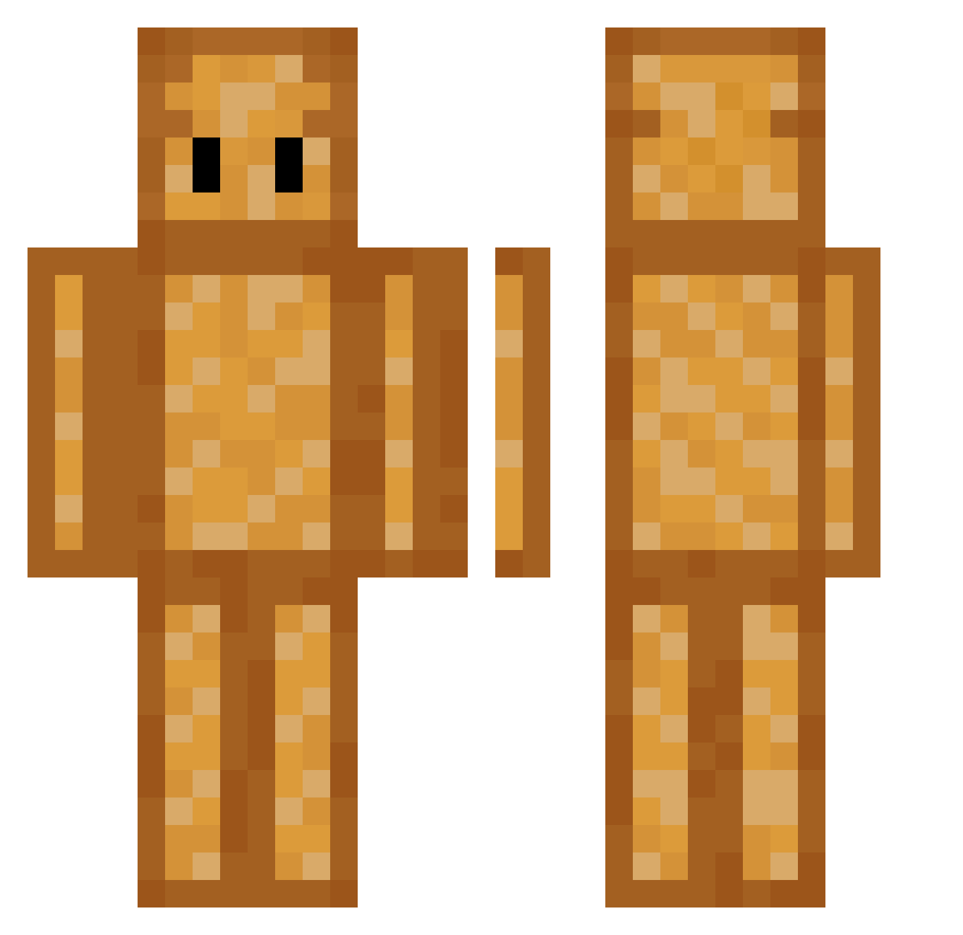 Smarti3_ Minecraft skin, front and back view