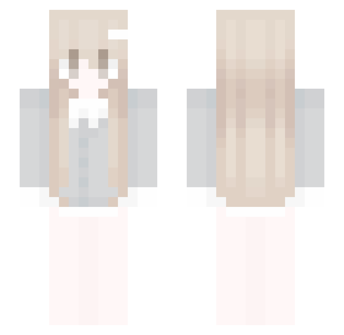 Starry2006 Minecraft skin, front and back view