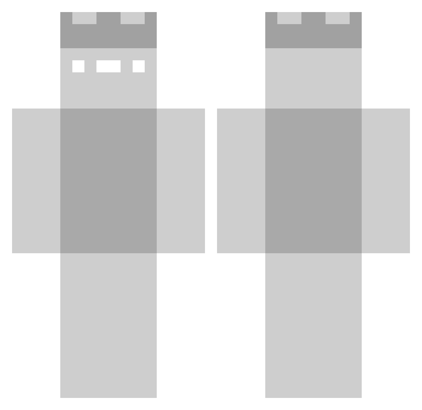 Tim150815 Minecraft skin, front and back view