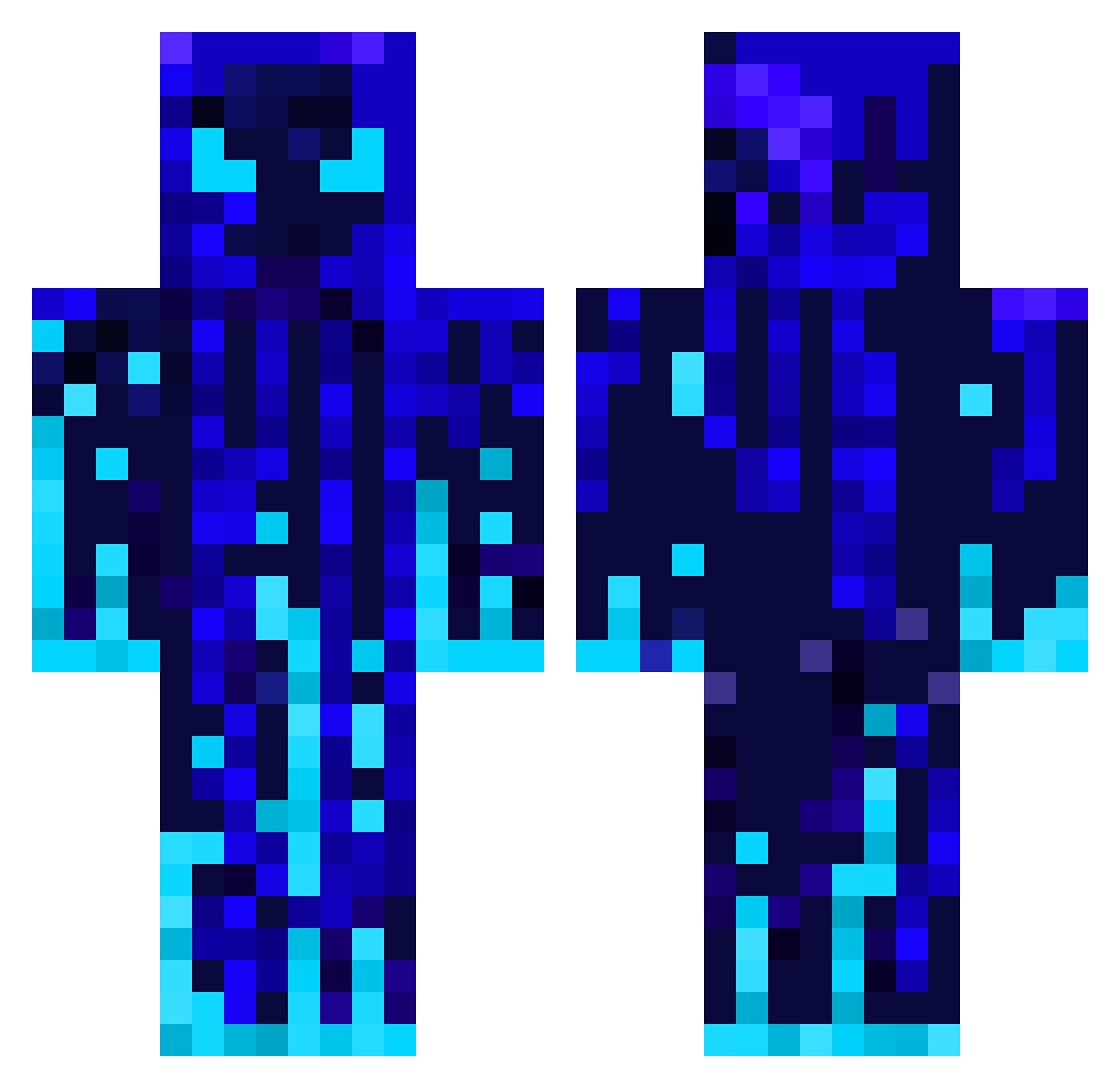 Thatniceone Minecraft skin, front and back view