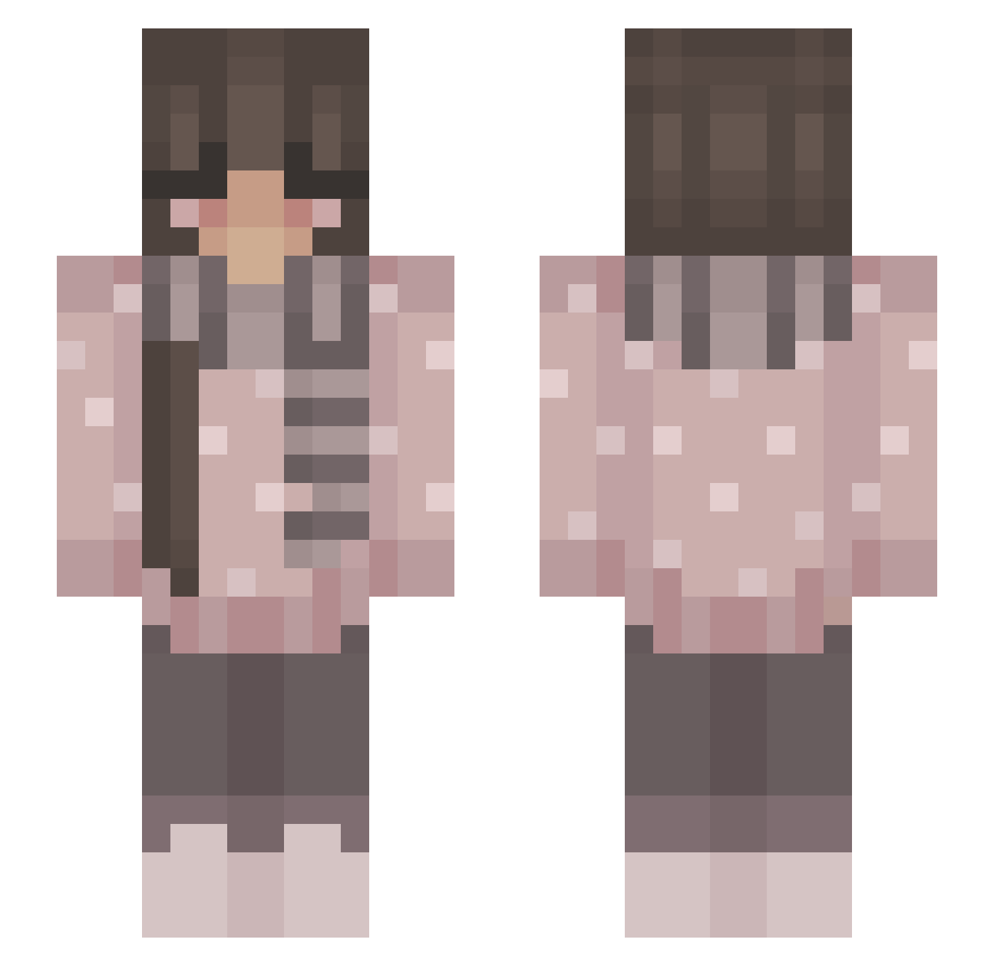 iiBerry0_ Minecraft skin, front and back view