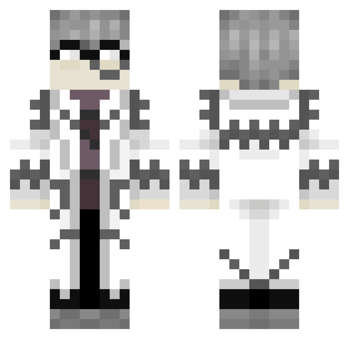 Ondyss_ Minecraft skin, front and back view