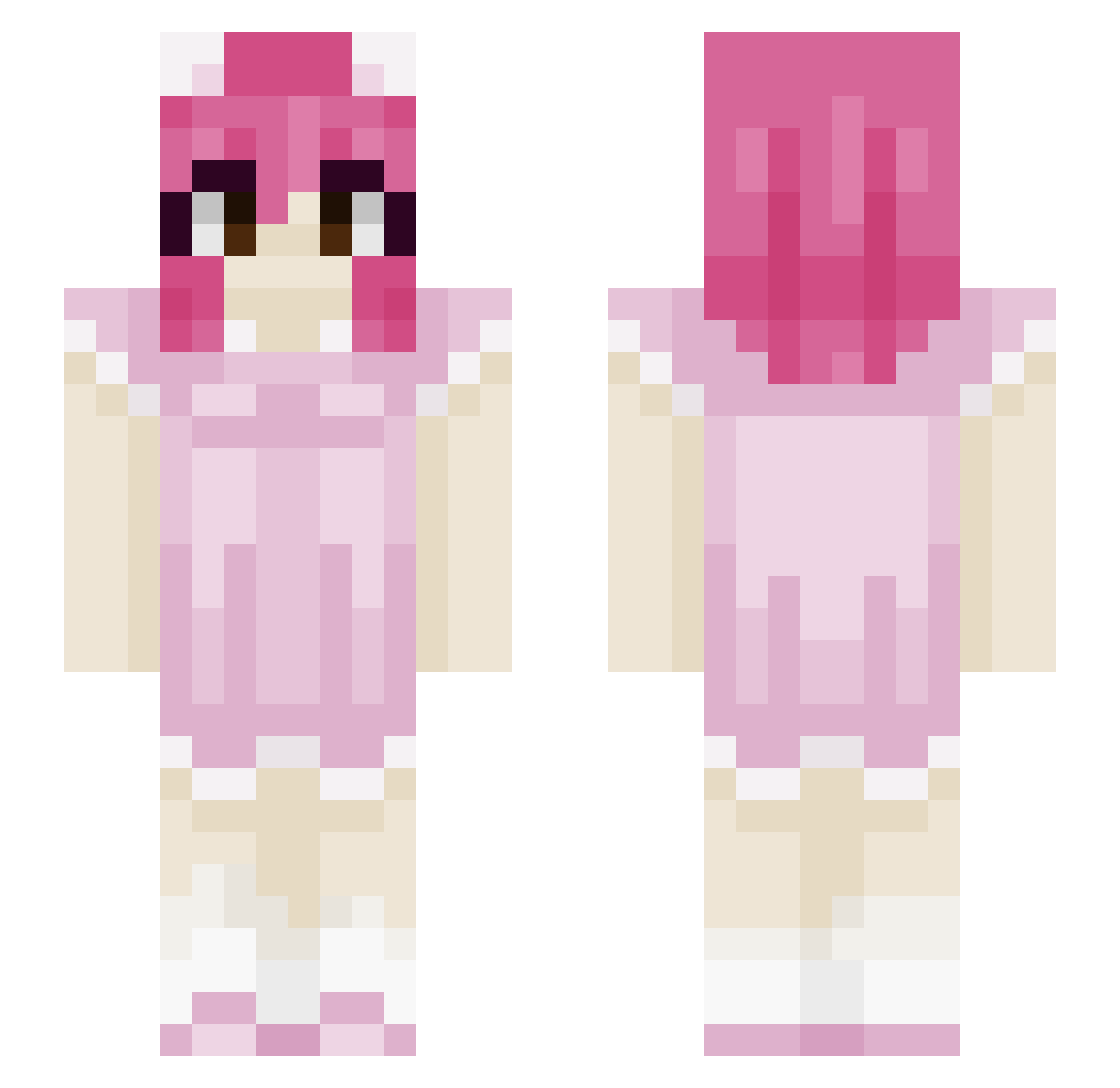 xxmalcolm2013 Minecraft skin, front and back view