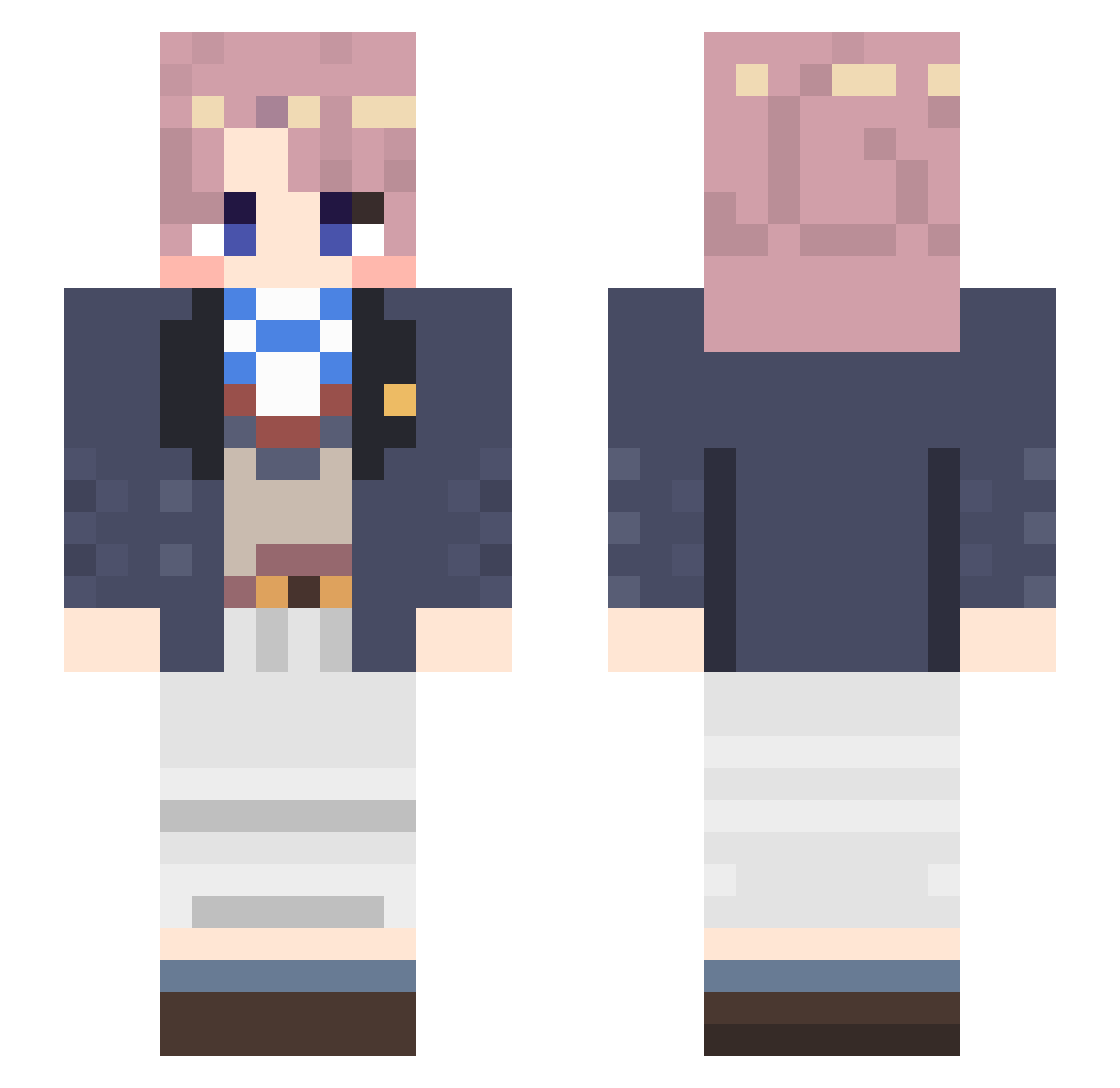 sifon_1211 Minecraft skin, front and back view