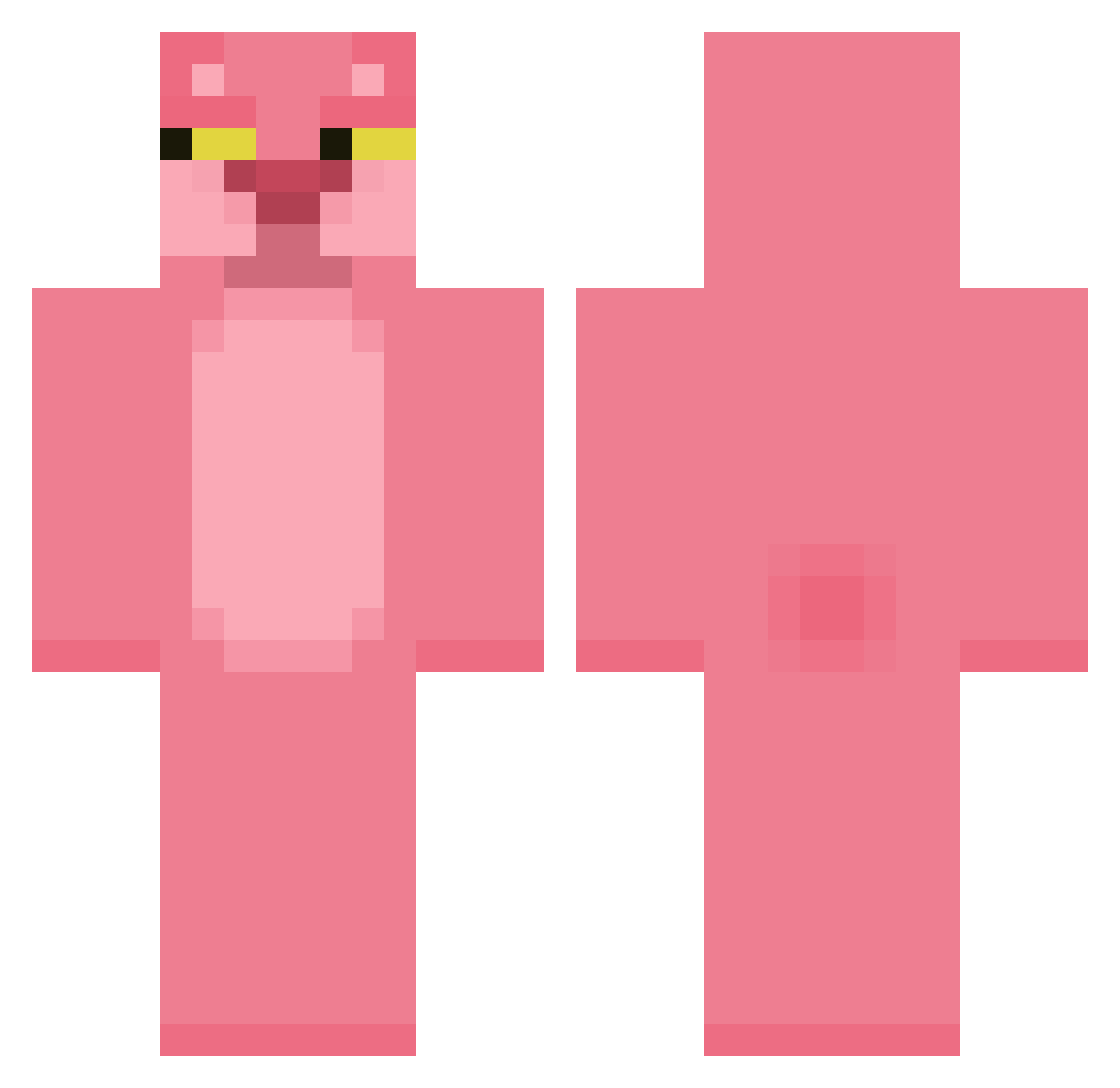 Cassandra - the pink panther Minecraft skin