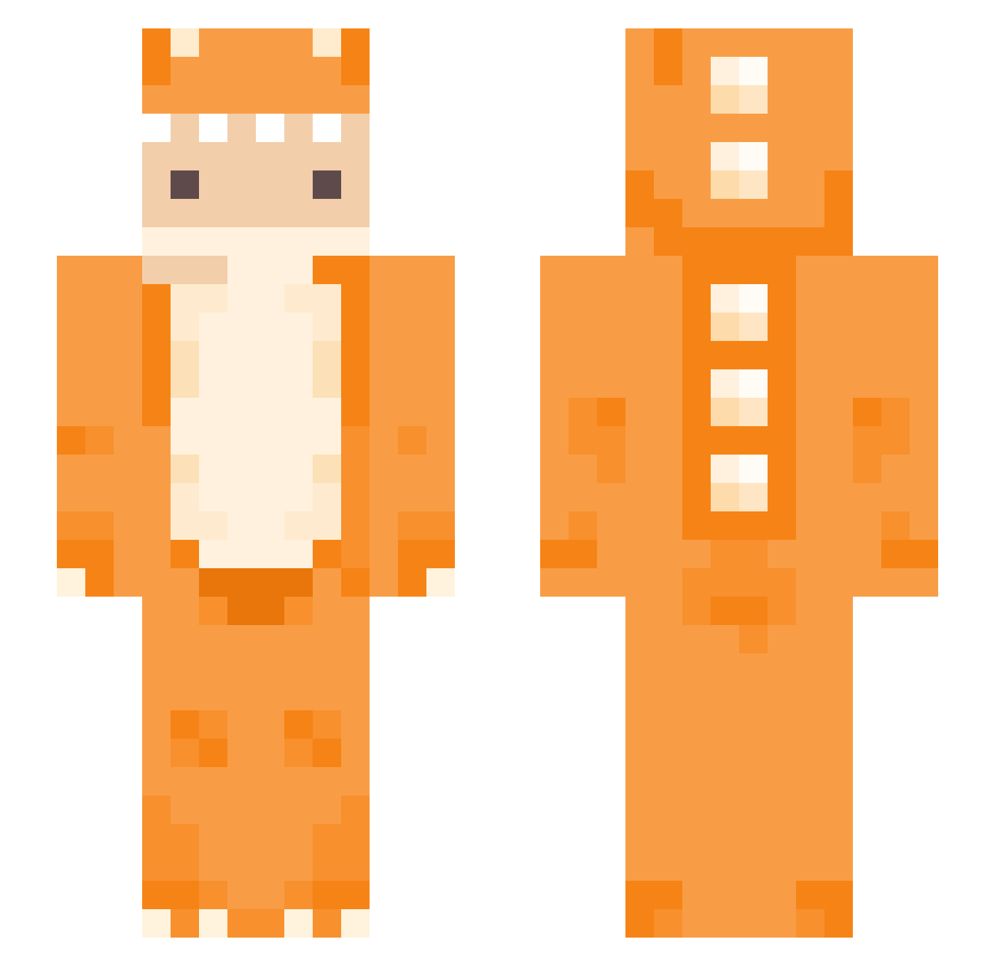 TijnFijn006 Minecraft skin, front and back view