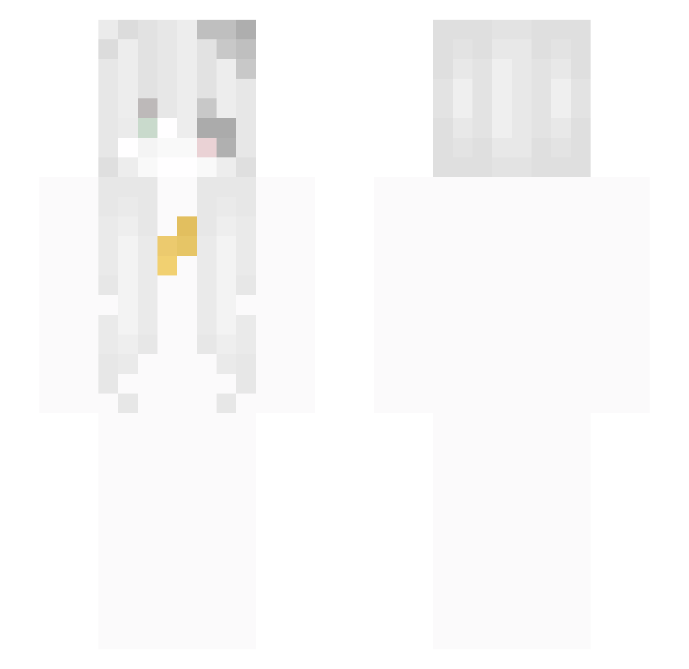 zMarvinSW Minecraft skin, front and back view