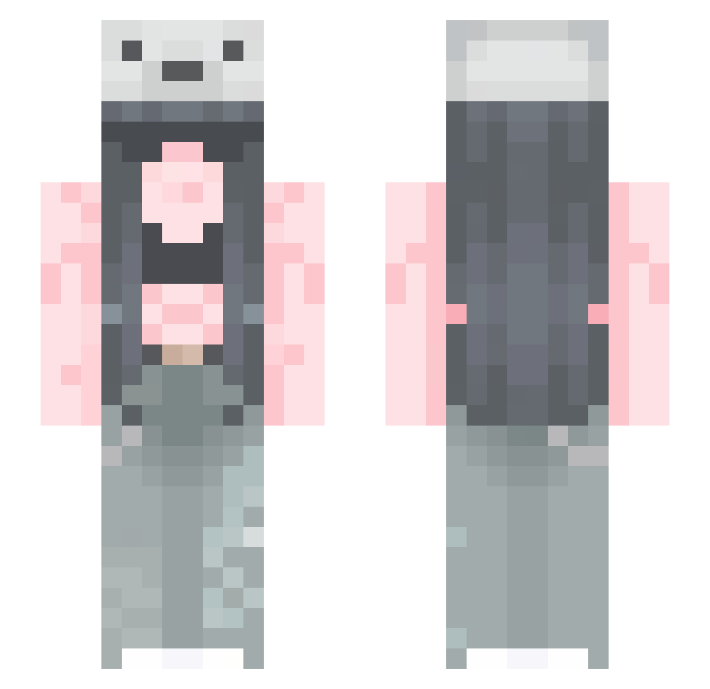 Polar_Ice_Caps Minecraft skin, front and back view
