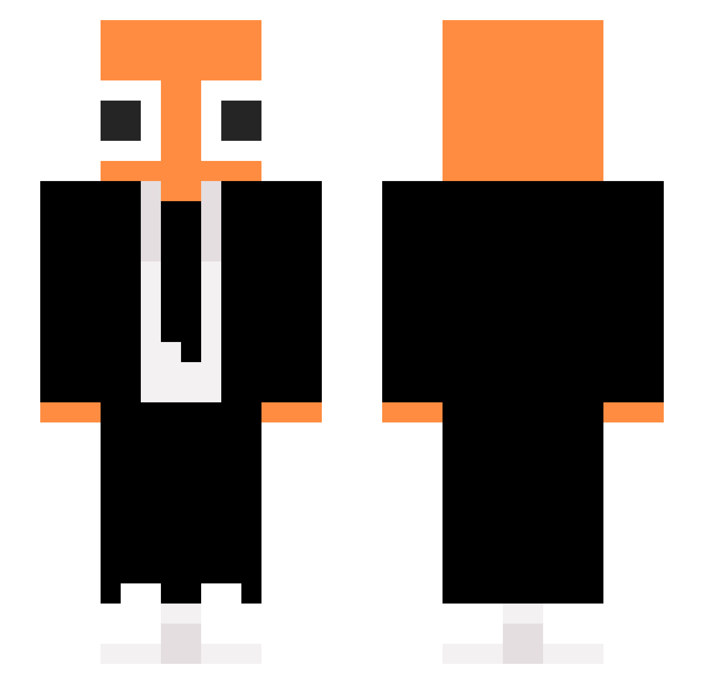 colin_de Minecraft skin, front and back view