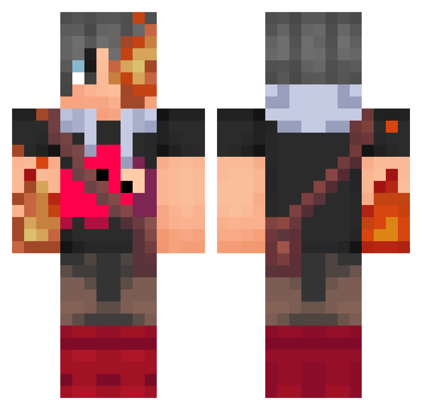 im_barll Minecraft skin, front and back view