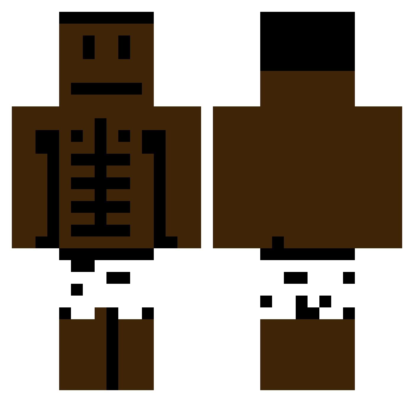 sigmaerrex301 Minecraft skin, front and back view