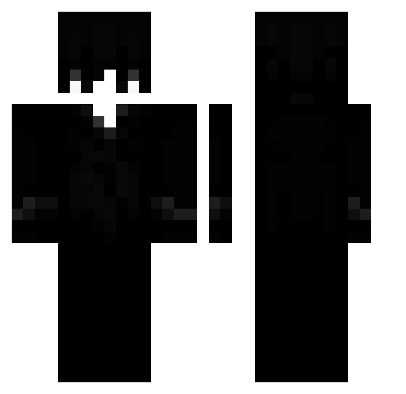Wood_Axe2 Minecraft skin, front and back view