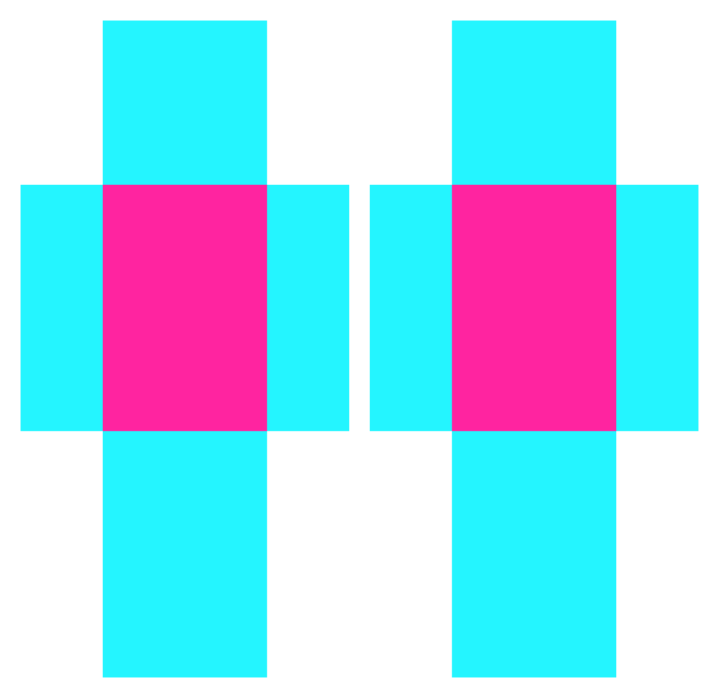 Zolxam Minecraft skin, front and back view
